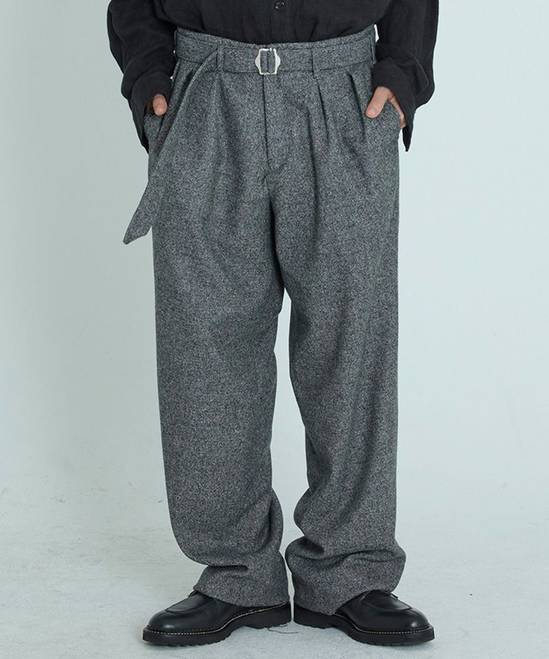 EGO TRIPPING(エゴトリッピング)】Bishupan ウールワイドパンツ(626506 EGO TRIPPING(エゴトリッピング)】Bishupan ウールワイドパンツ(626506