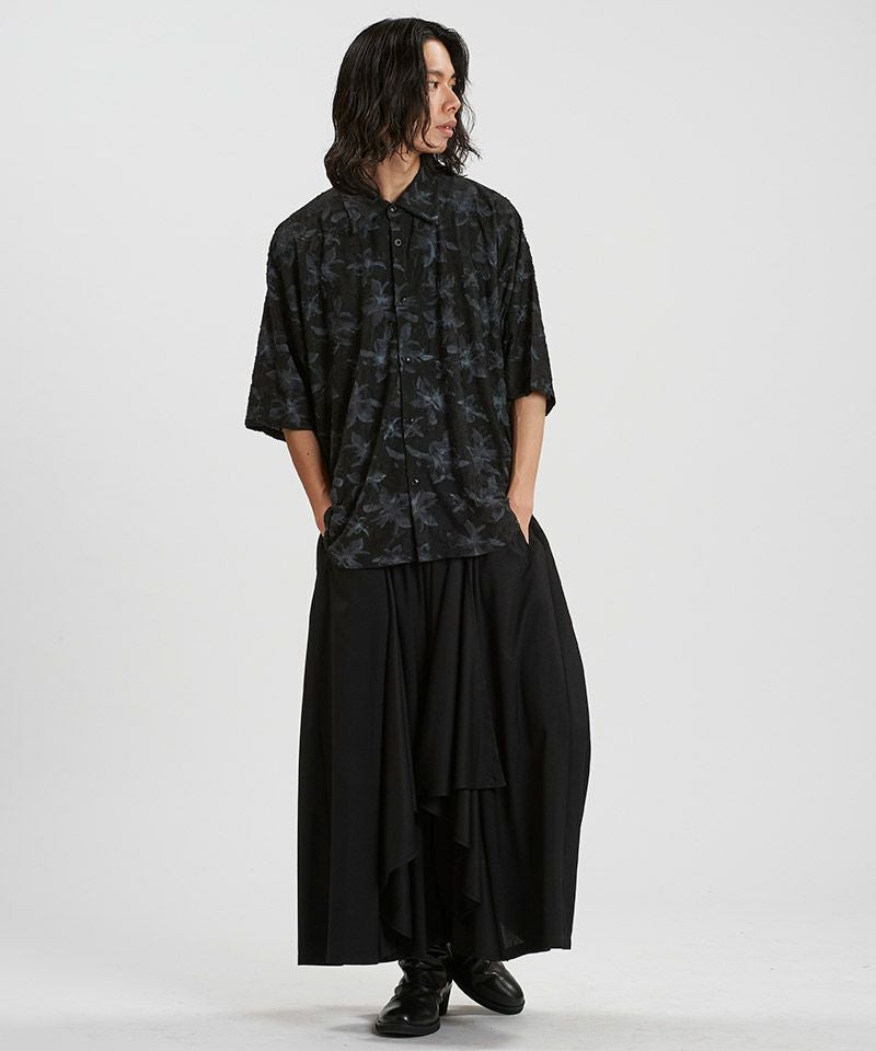 30%OFF【NO ID.(ノーアイディー)】ｼｱｰﾌﾗﾜｰJQ-BIG-SH シャツ(456006