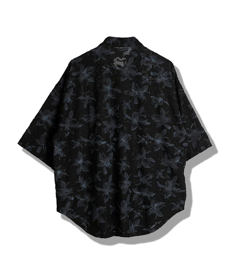 30%OFF【NO ID.(ノーアイディー)】ｼｱｰﾌﾗﾜｰJQ-BIG-SH シャツ(456006
