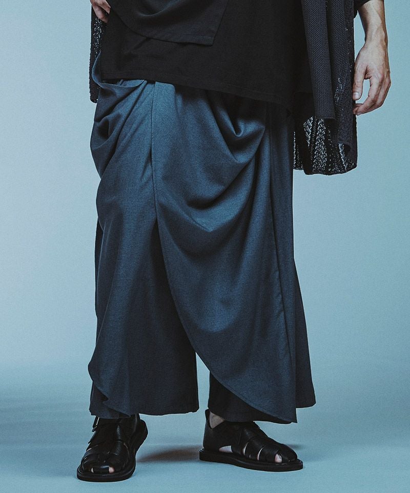 30%OFF【NO ID.(ノーアイディー)】ｷﾞｬｻﾞｰﾊﾞｷﾞｰﾄﾞﾚｰﾌﾟﾄﾗｳｻﾞｰｽﾞ パンツ