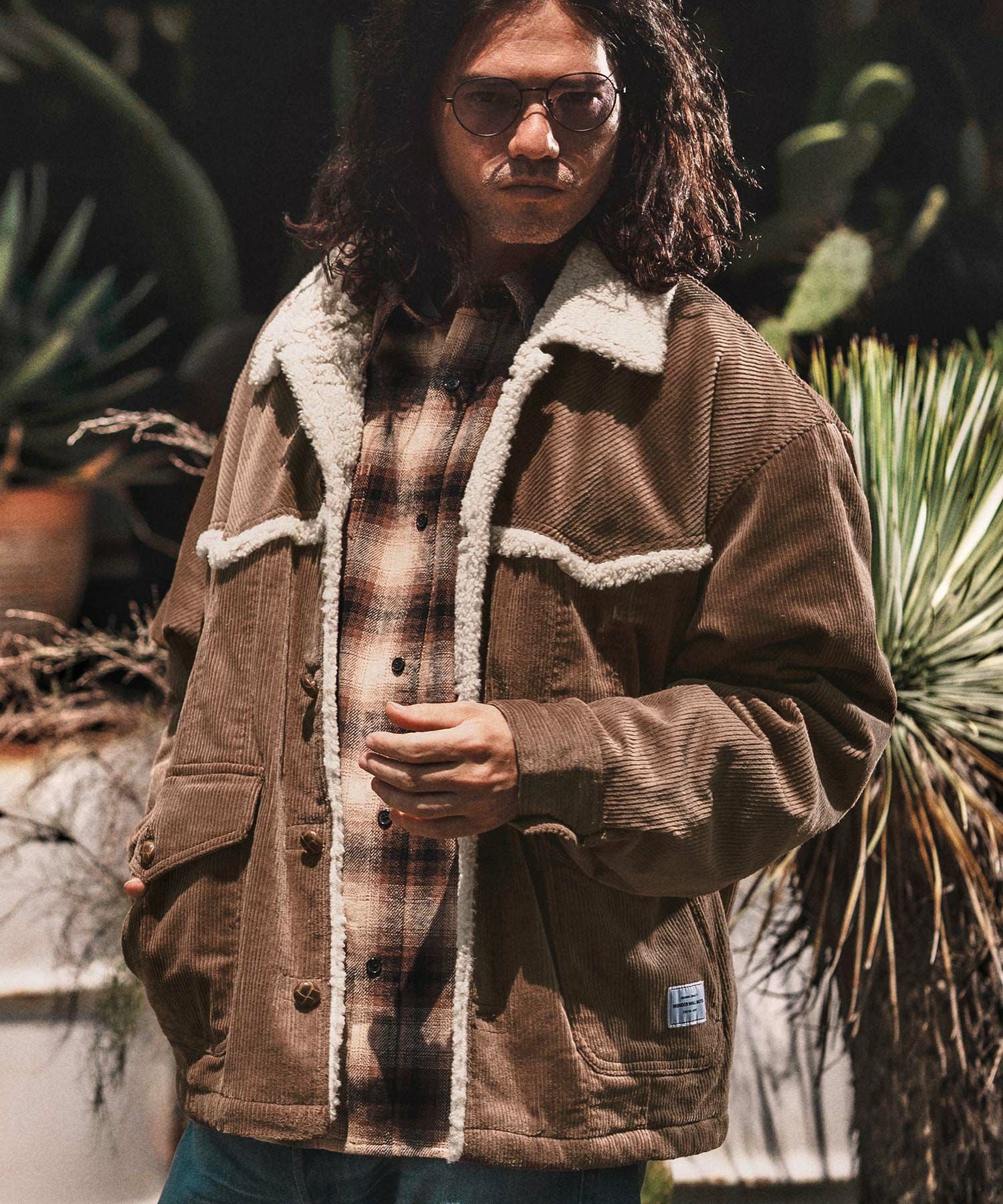 UNDERCOVER ボアテーラードジャケット　3 WONDER WALL MOTEL(ワンダーウォールモーテル)】CORDUROY WESTERN BOA