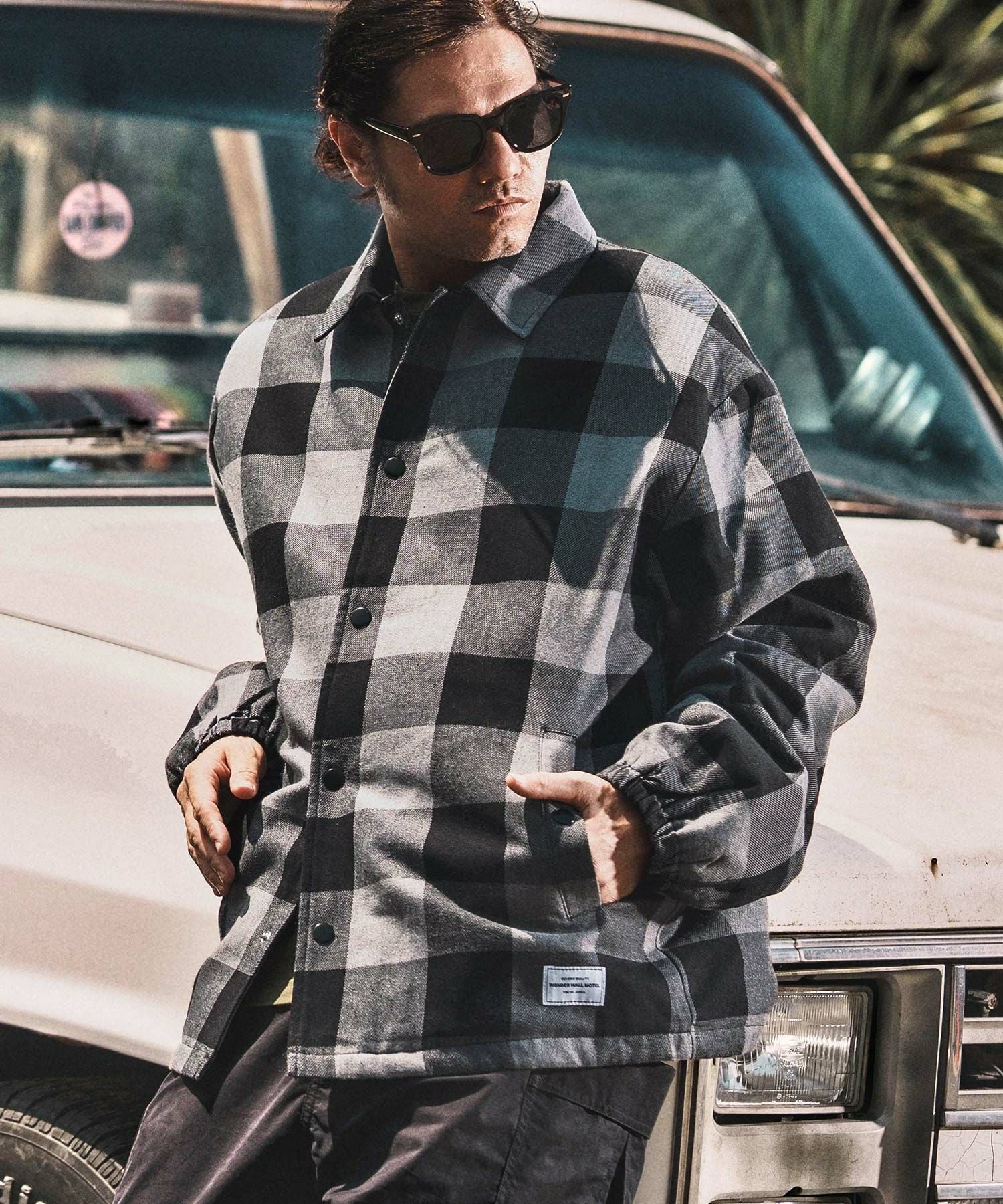 WONDER WALL MOTEL(ワンダーウォールモーテル)】CHECK COACH JKT