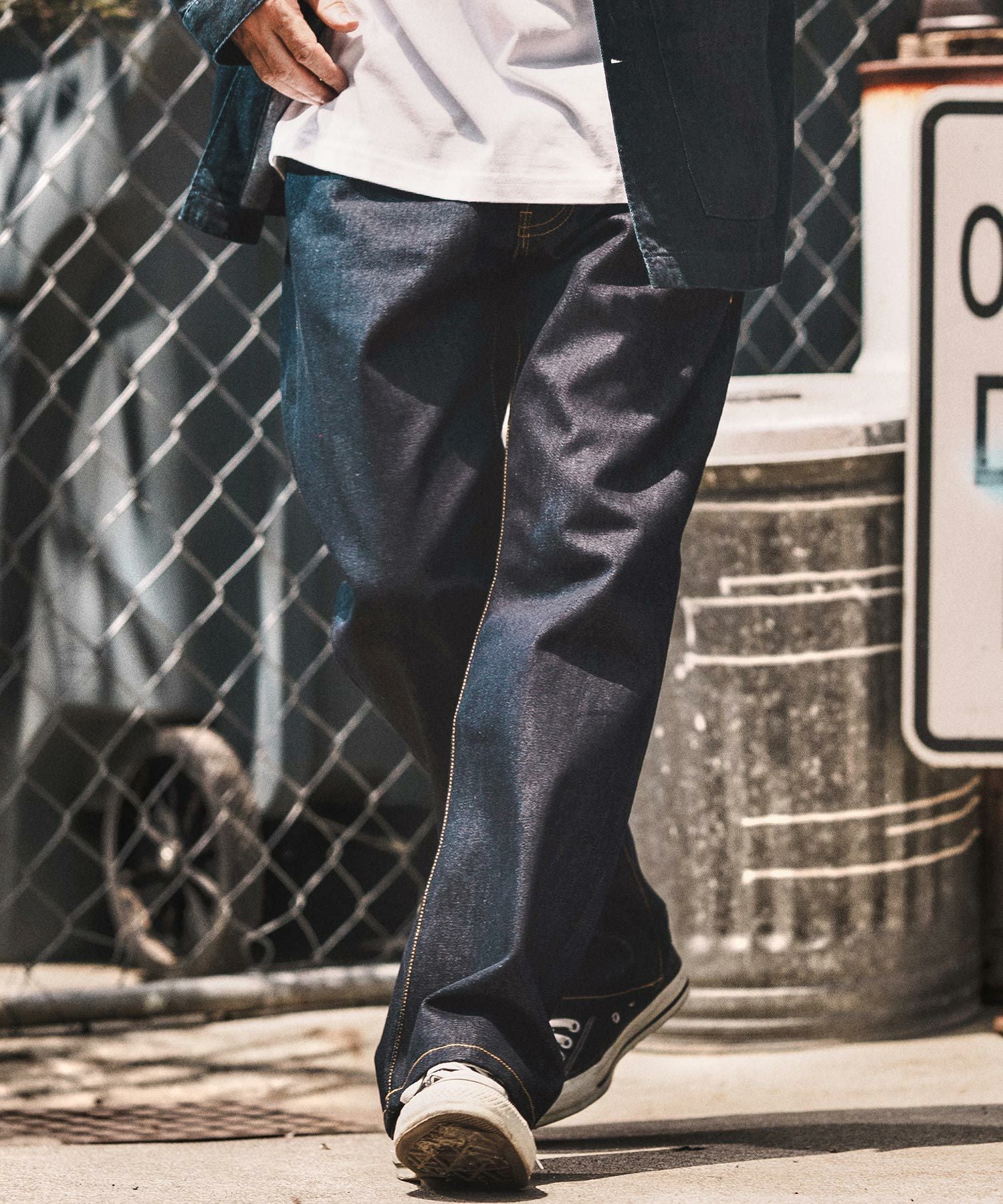 mertra リジットデニム パンツ WONDER WALL MOTEL(ワンダーウォールモーテル)】RIGID DENIM 5POCKET
