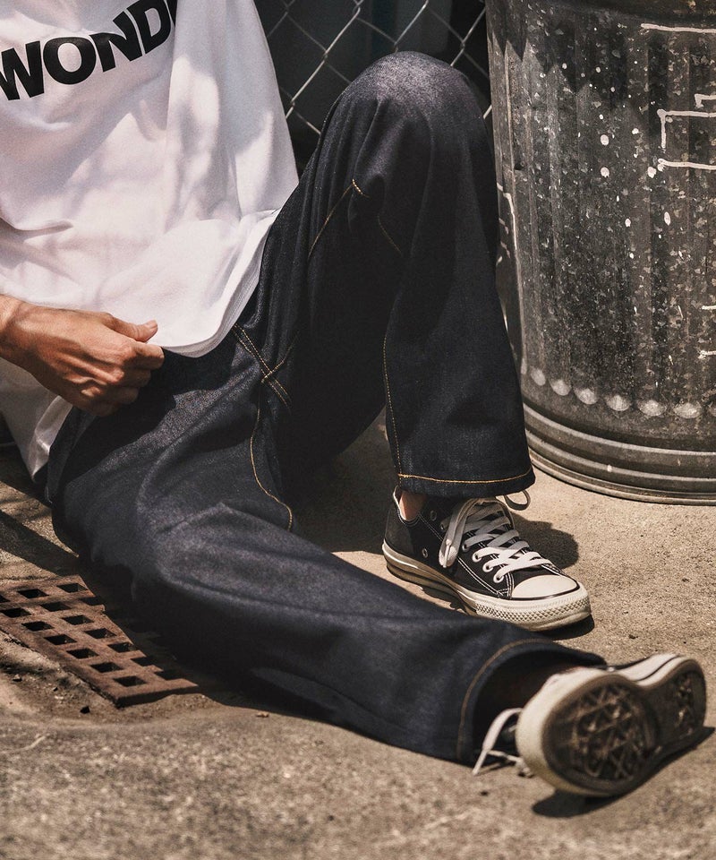 WONDER WALL MOTEL(ワンダーウォールモーテル)】RIGID DENIM 5POCKET 