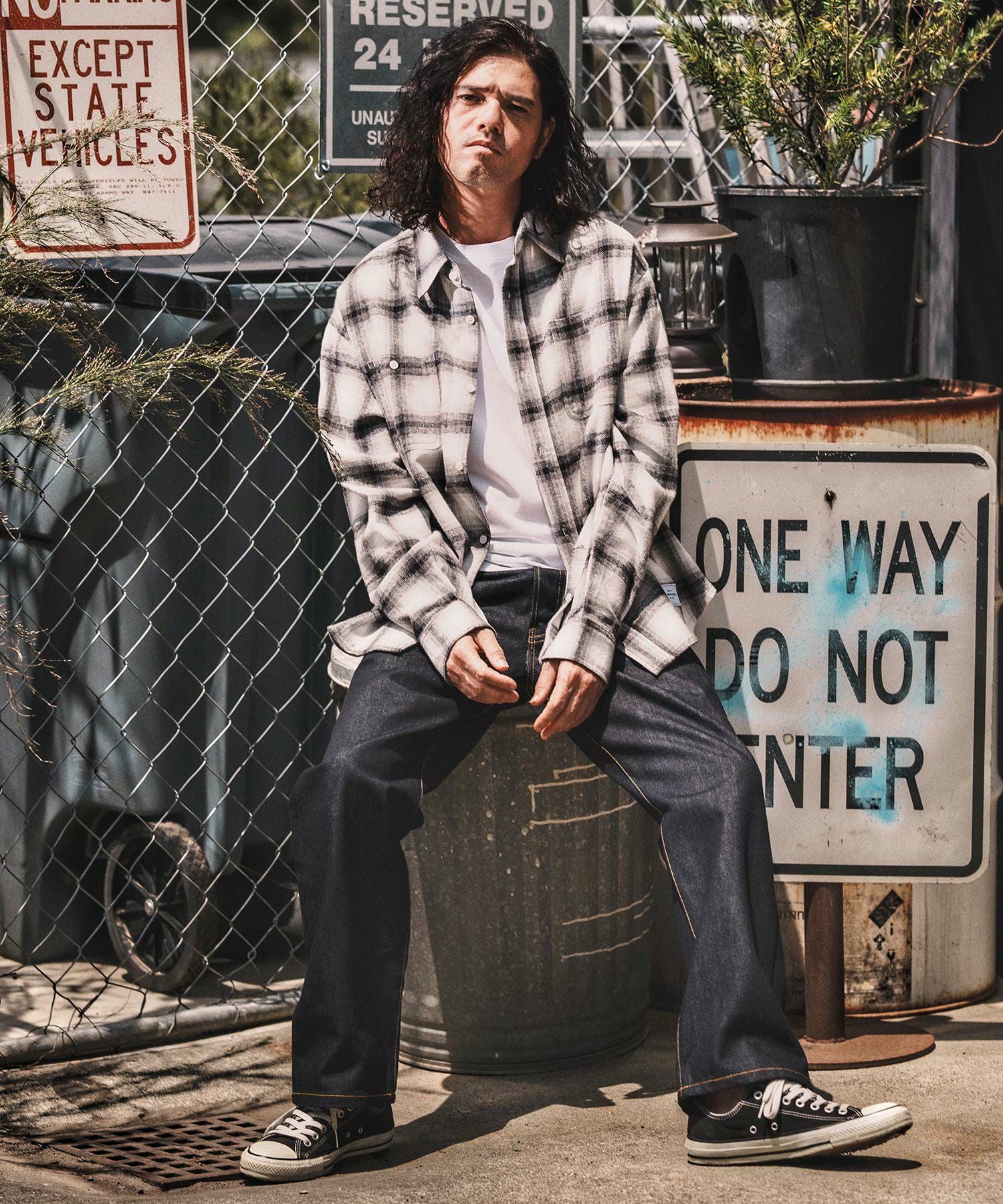 mertra リジットデニム パンツ 30%OFF【WONDER WALL MOTEL(ワンダーウォールモーテル)】RIGID DENIM