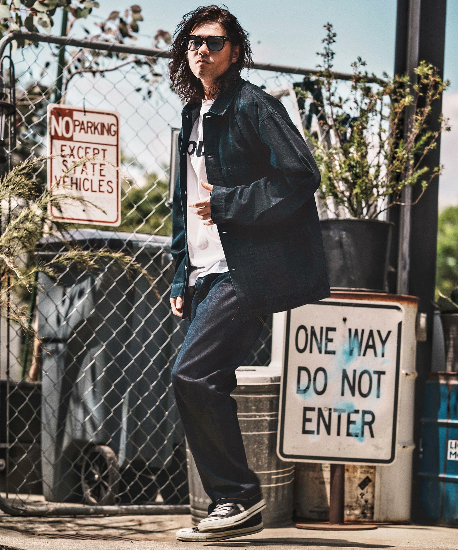 WONDER WALL MOTEL(ワンダーウォールモーテル)】RIGID DENIM 5POCKET
