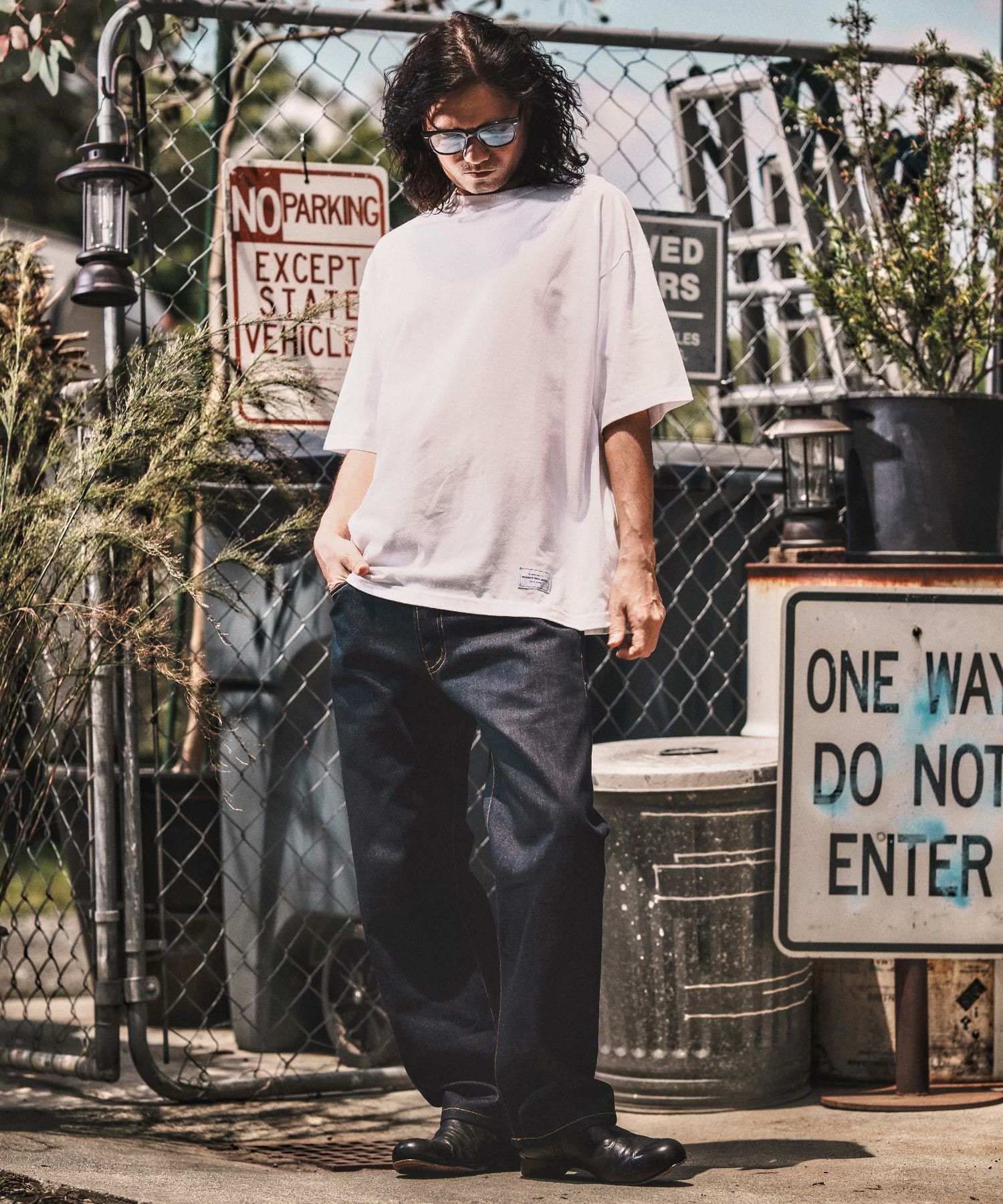 WONDER WALL MOTEL(ワンダーウォールモーテル)】RIGID DENIM 5POCKET