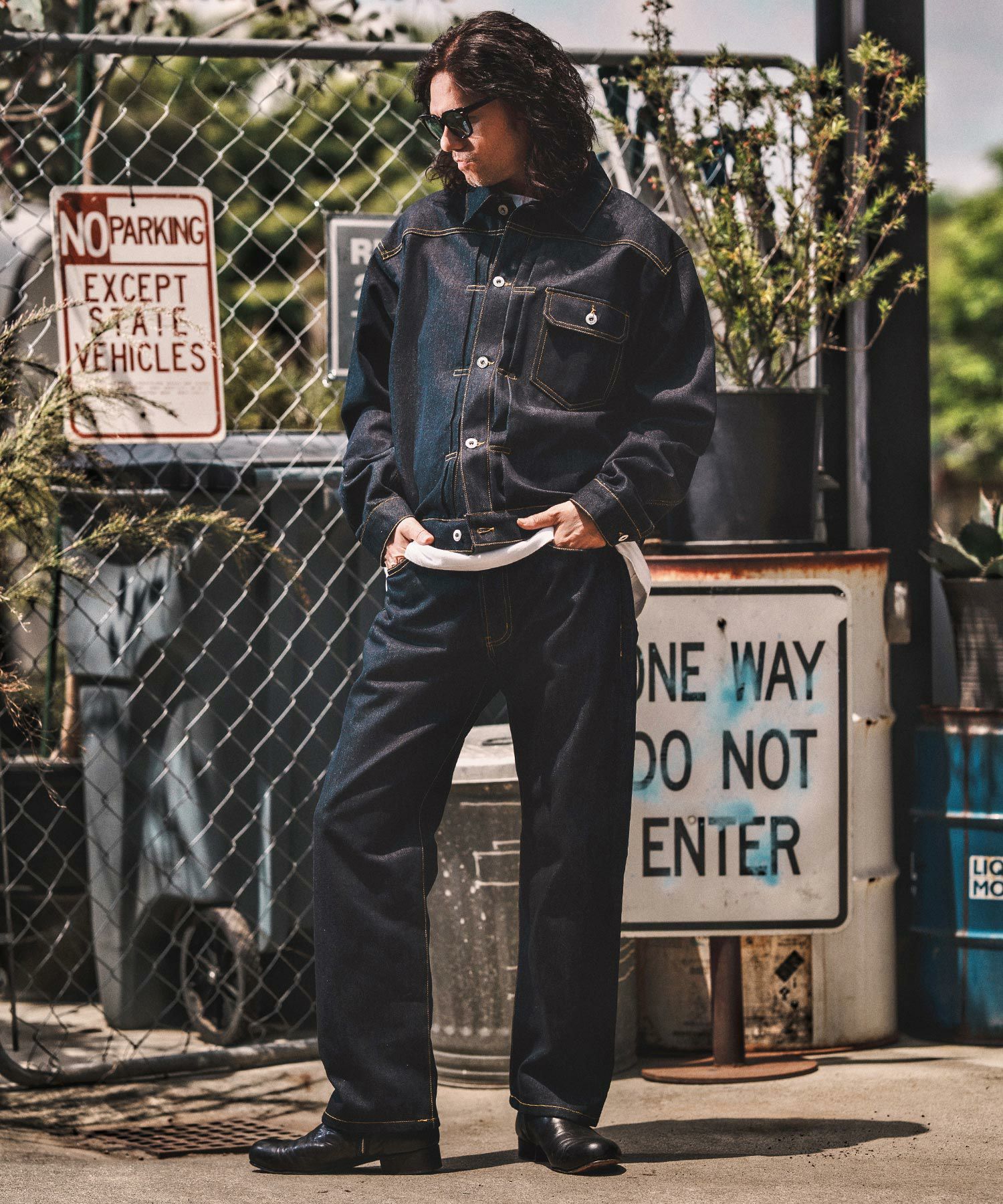 mertra リジットデニム パンツ WONDER WALL MOTEL(ワンダーウォールモーテル)】RIGID DENIM 5POCKET