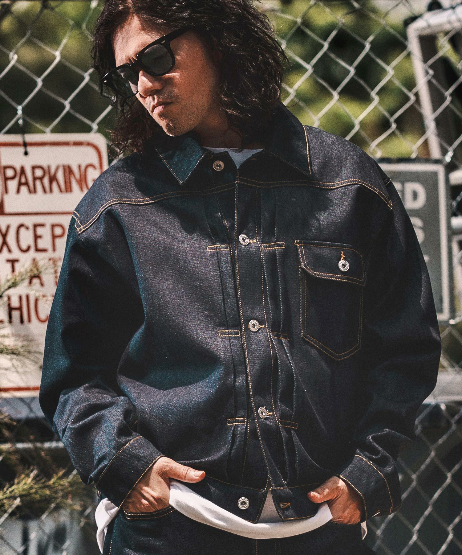 WONDER WALL MOTEL(ワンダーウォールモーテル)】RIGID DENIM JACKET(G WONDER WALL MOTEL(ワンダーウォールモーテル)】RIGID DENIM JACKET(G