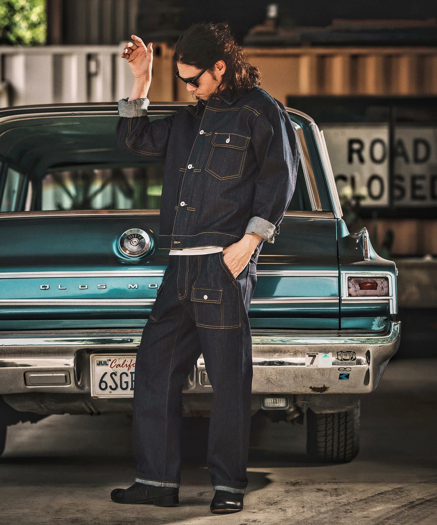WONDER WALL MOTEL(ワンダーウォールモーテル)】RIGID DENIM JACKET(G WONDER WALL MOTEL(ワンダーウォールモーテル)】RIGID DENIM JACKET(G
