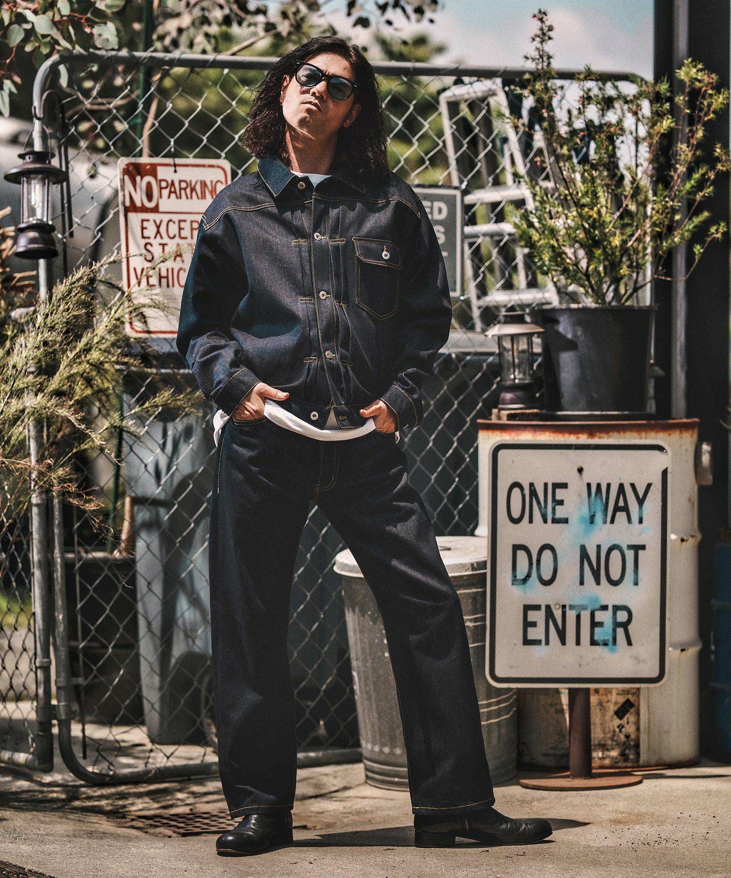 WONDER WALL MOTEL(ワンダーウォールモーテル)】RIGID DENIM JACKET（G