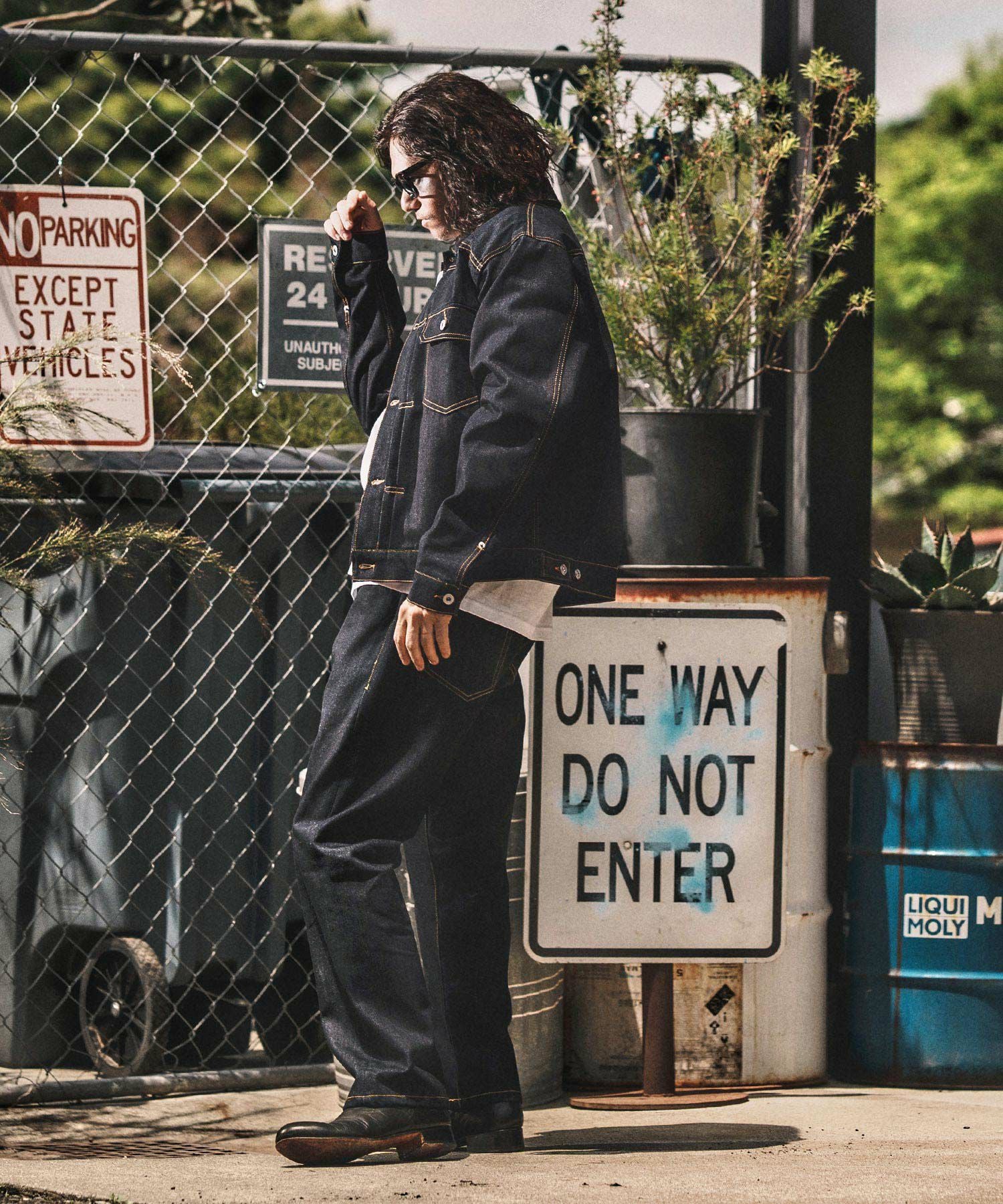WONDER WALL MOTEL(ワンダーウォールモーテル)】RIGID DENIM JACKET（G