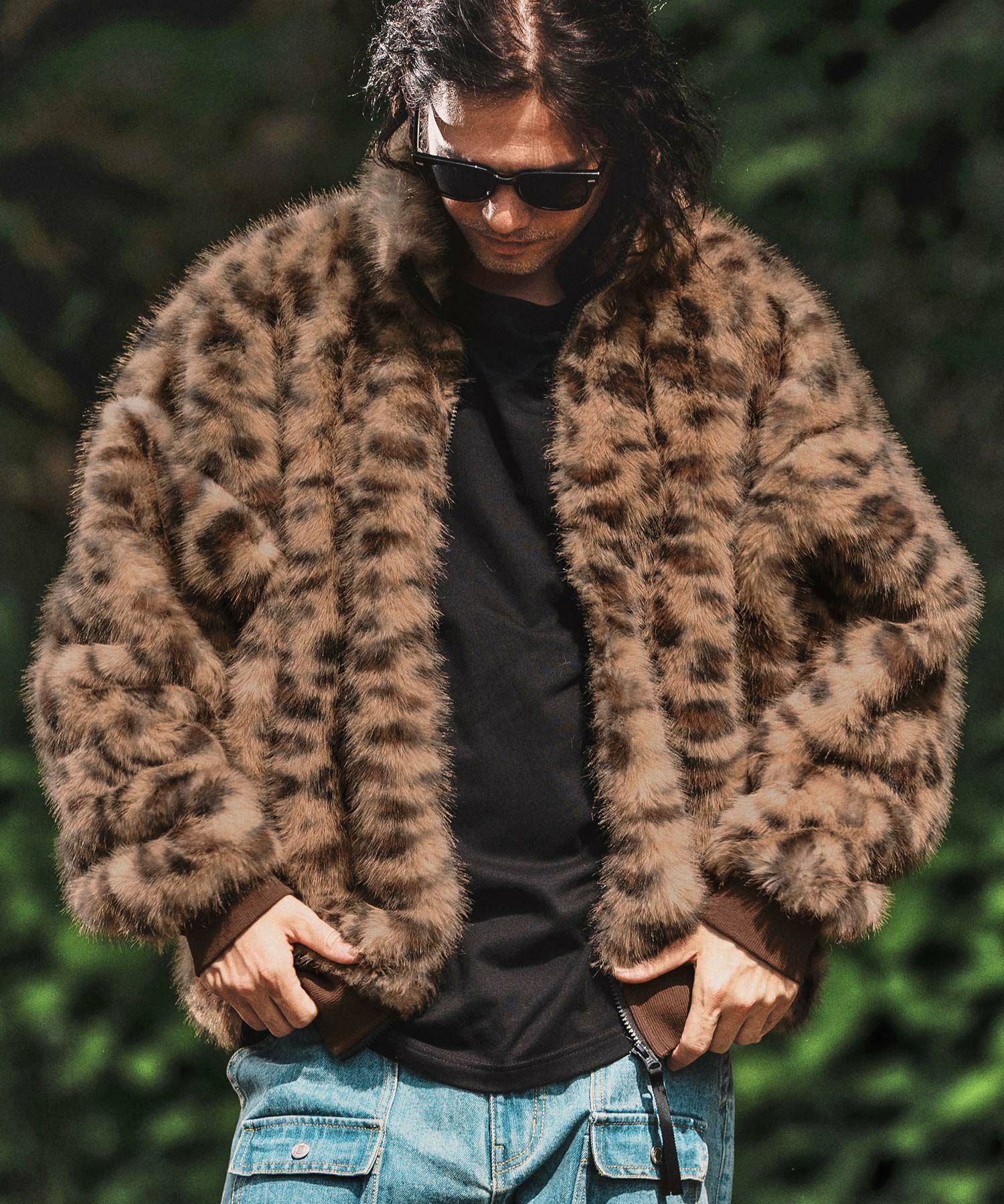 50%OFF【WONDER WALL MOTEL(ワンダーウォールモーテル)】 LEOPARD FUR