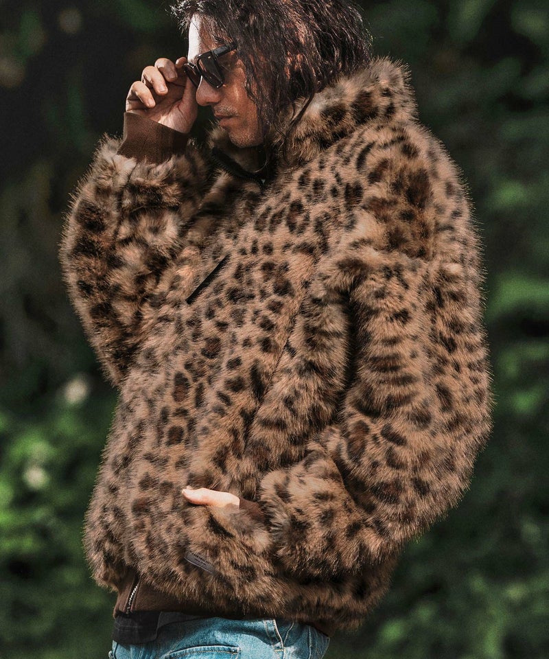 50%OFF【WONDER WALL MOTEL(ワンダーウォールモーテル)】 LEOPARD FUR 
