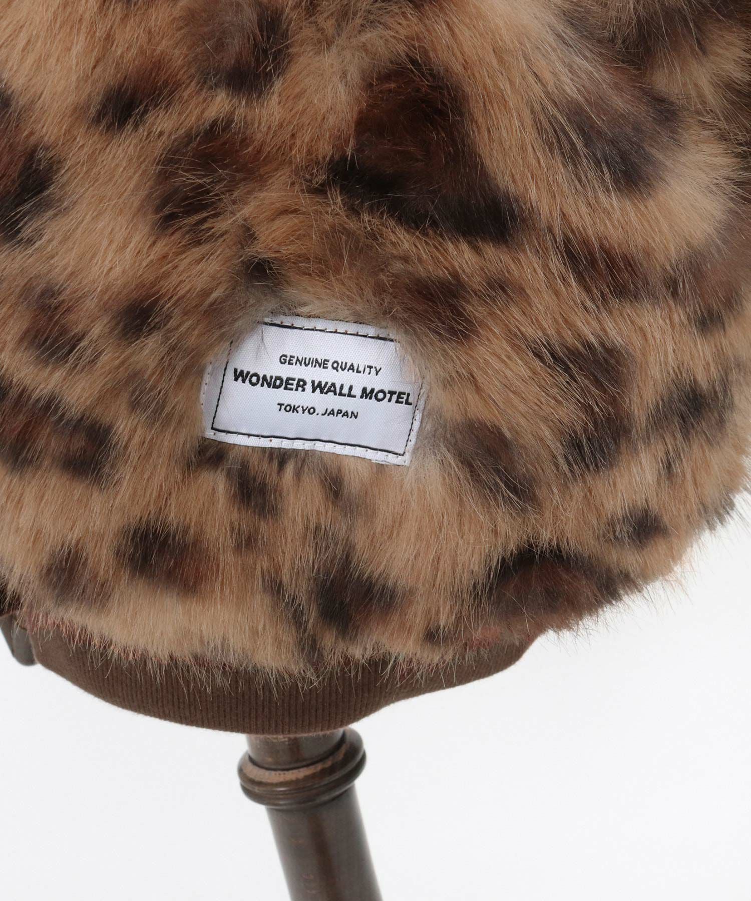 50%OFF【WONDER WALL MOTEL(ワンダーウォールモーテル)】 LEOPARD FUR