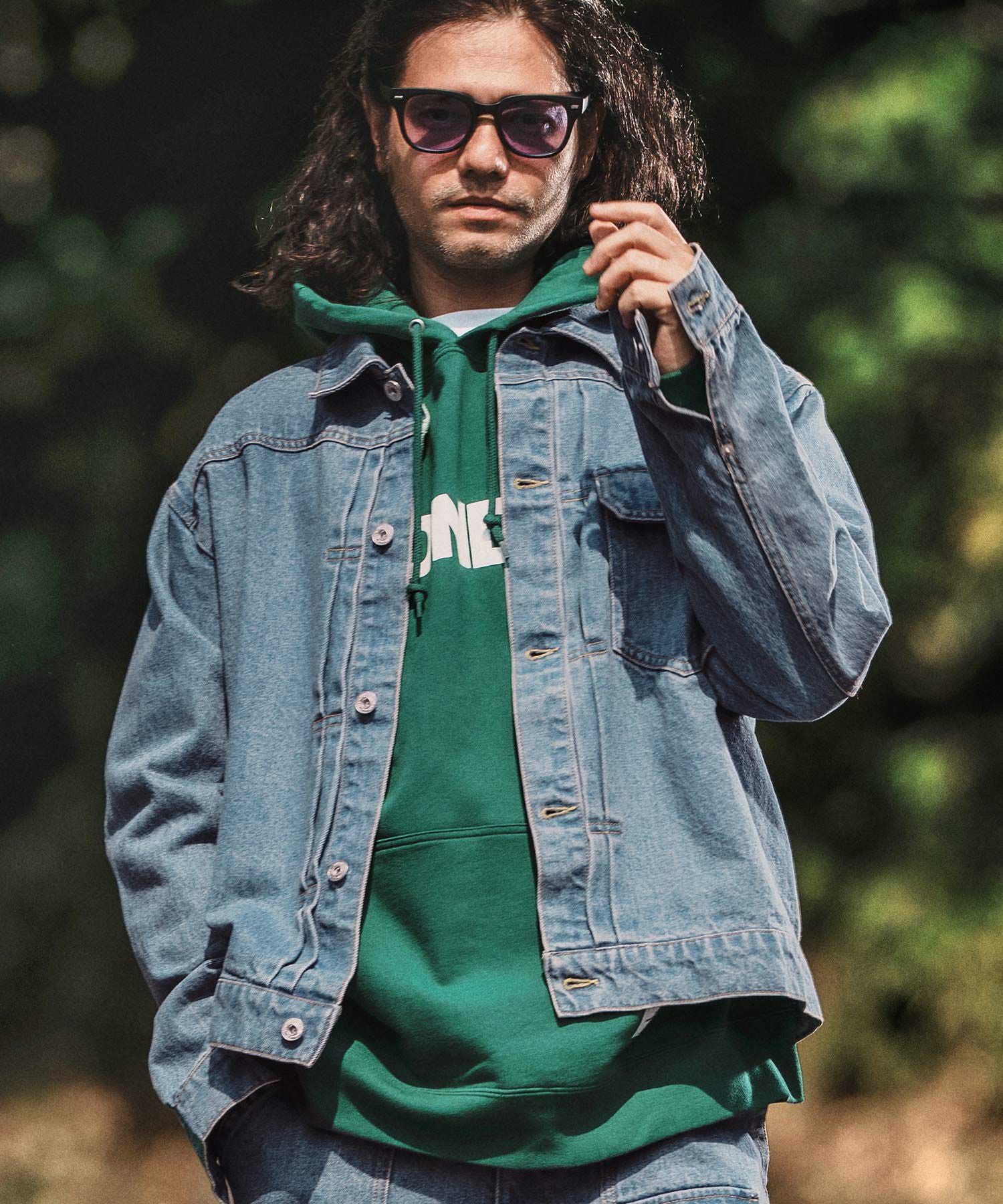WONDER WALL MOTEL(ワンダーウォールモーテル)】RIGID DENIM JACKET（G
