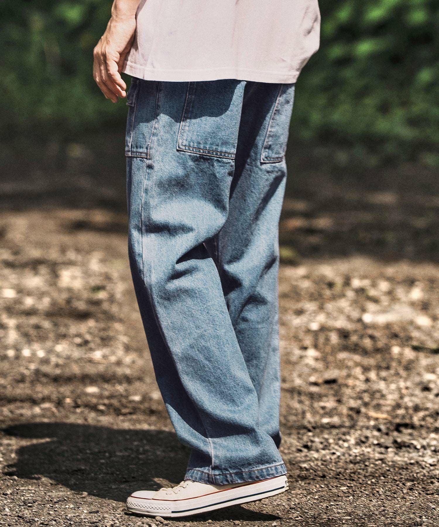 50%OFF【WONDER WALL MOTEL(ワンダーウォールモーテル)】BUSH DENIM