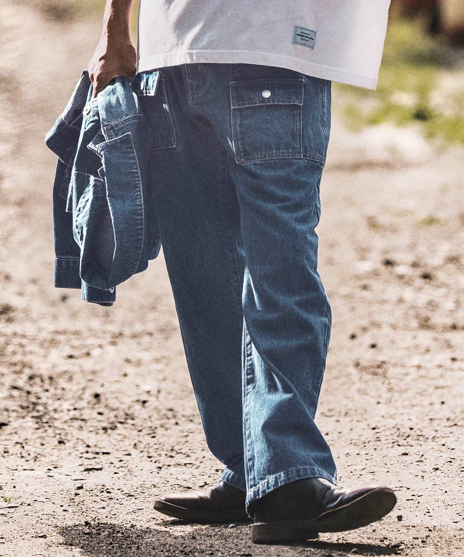 50%OFF【WONDER WALL MOTEL(ワンダーウォールモーテル)】BUSH DENIM