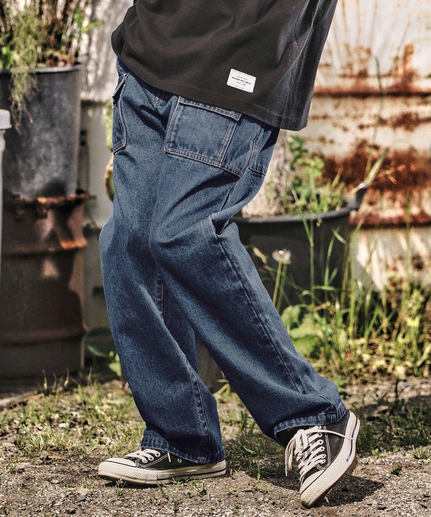 50%OFF【WONDER WALL MOTEL(ワンダーウォールモーテル)】BUSH DENIM
