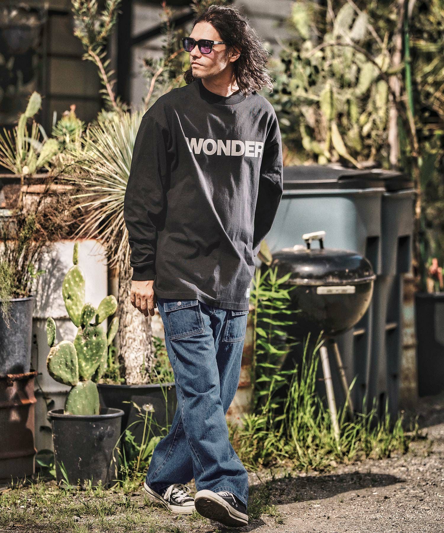 50%OFF【WONDER WALL MOTEL(ワンダーウォールモーテル)】BUSH DENIM