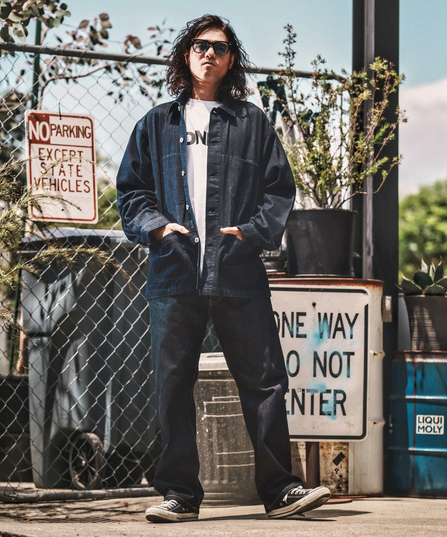 50%OFF【WONDER WALL MOTEL(ワンダーウォールモーテル)】DENIM COVER