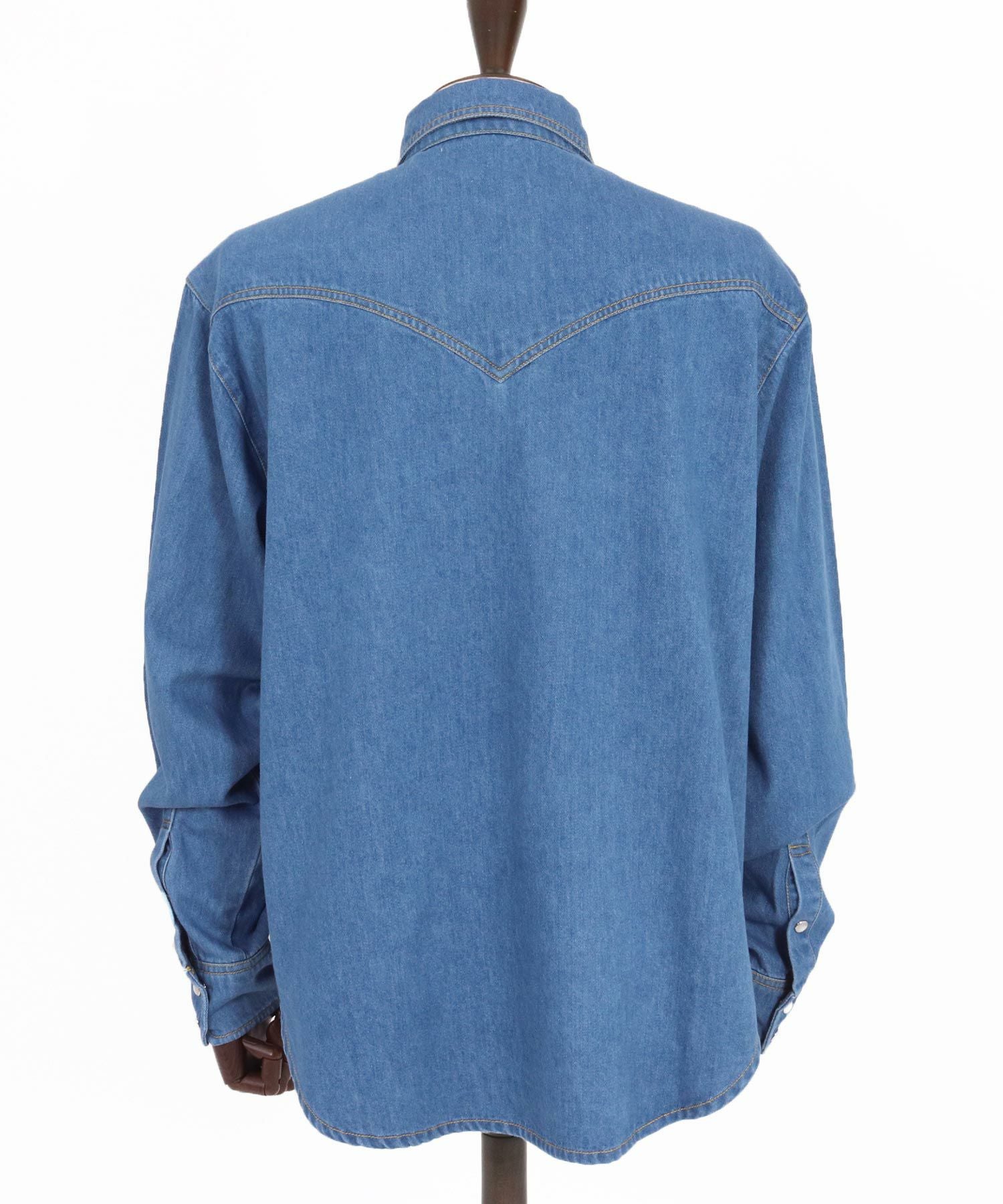 50%OFF【WONDER WALL MOTEL(ワンダーウォールモーテル)】DENIM SHIRT
