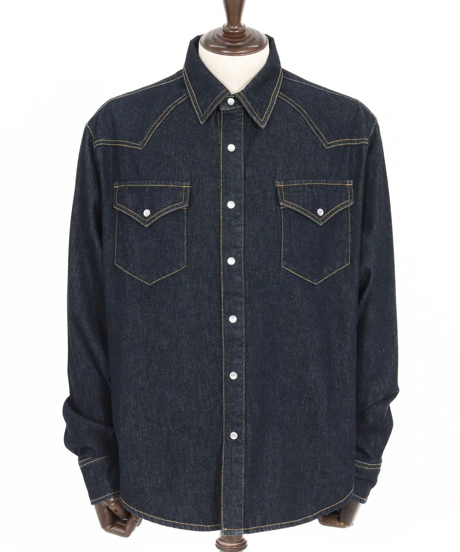 50%OFF【WONDER WALL MOTEL(ワンダーウォールモーテル)】DENIM SHIRT