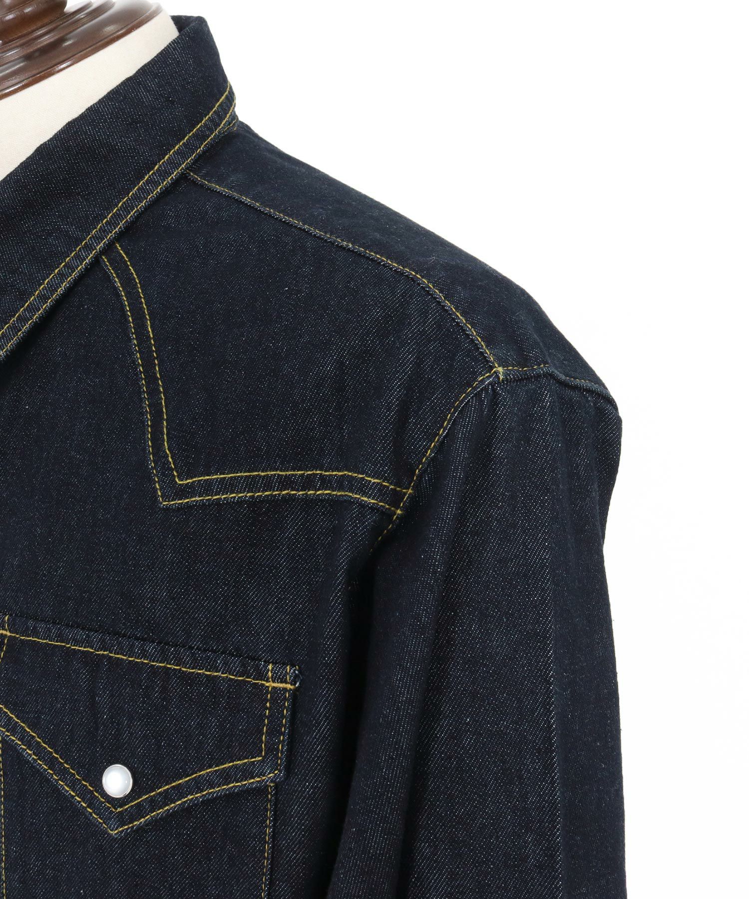 50%OFF【WONDER WALL MOTEL(ワンダーウォールモーテル)】DENIM SHIRT