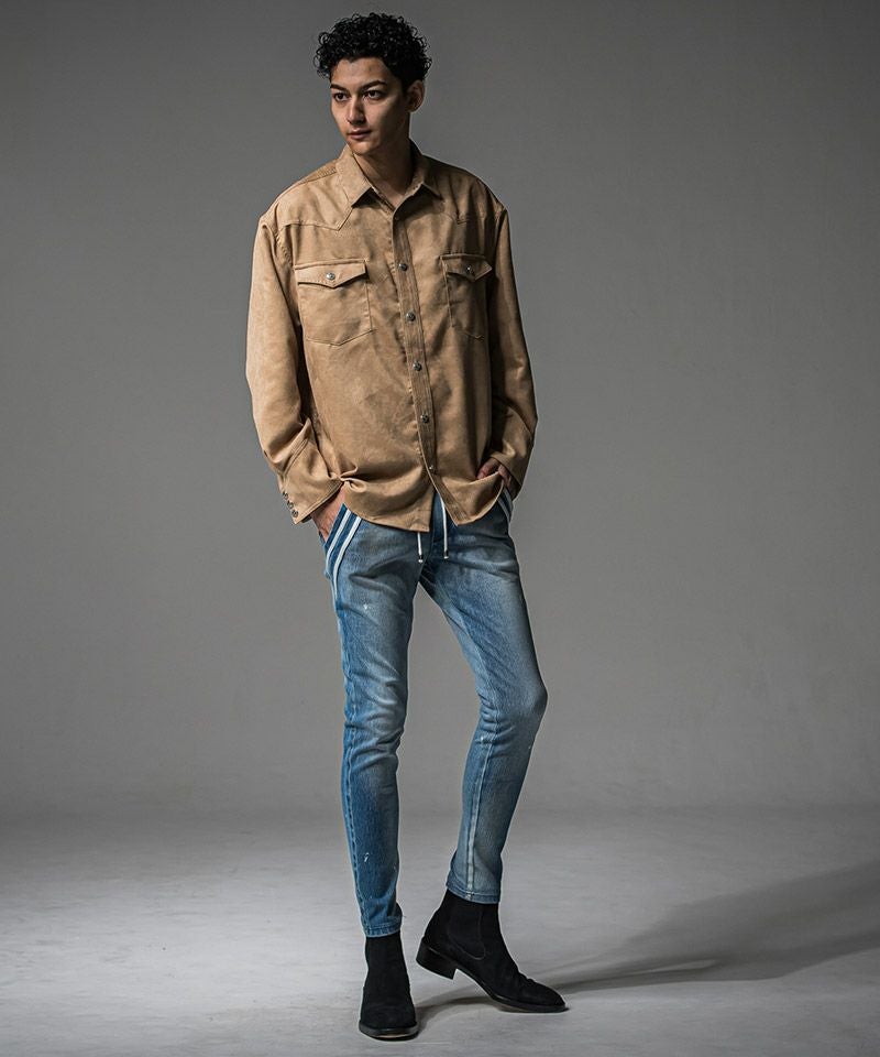 30%OFF【RESOUND CLOTHING(リサウンドクロージング)】EX denim jersey
