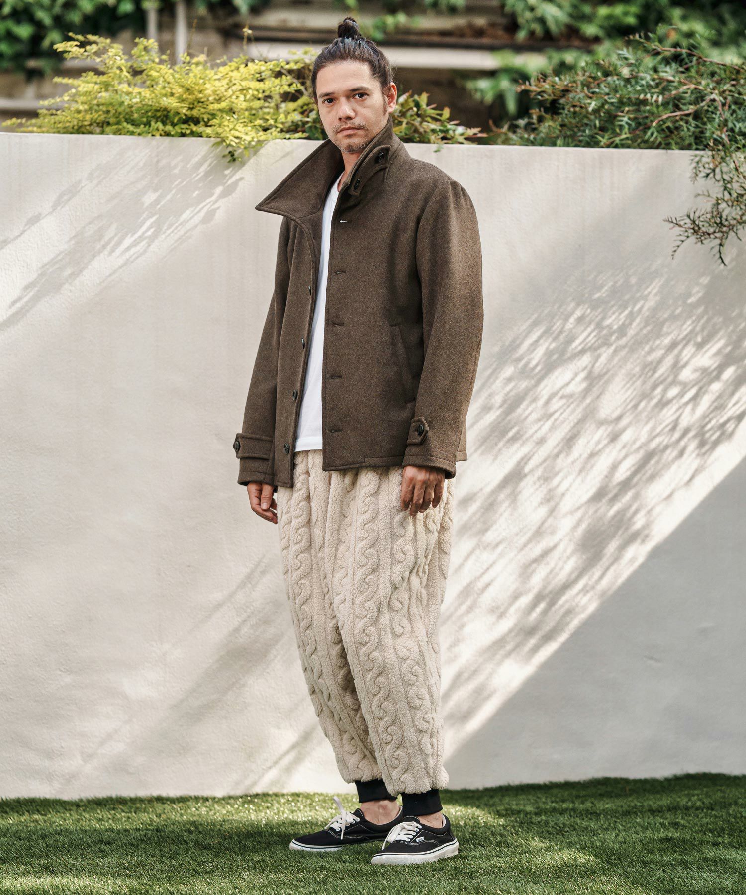 CAMBIO(カンビオ)】 メルトンシングルPコート(CMB-R0160) | CAMBIO