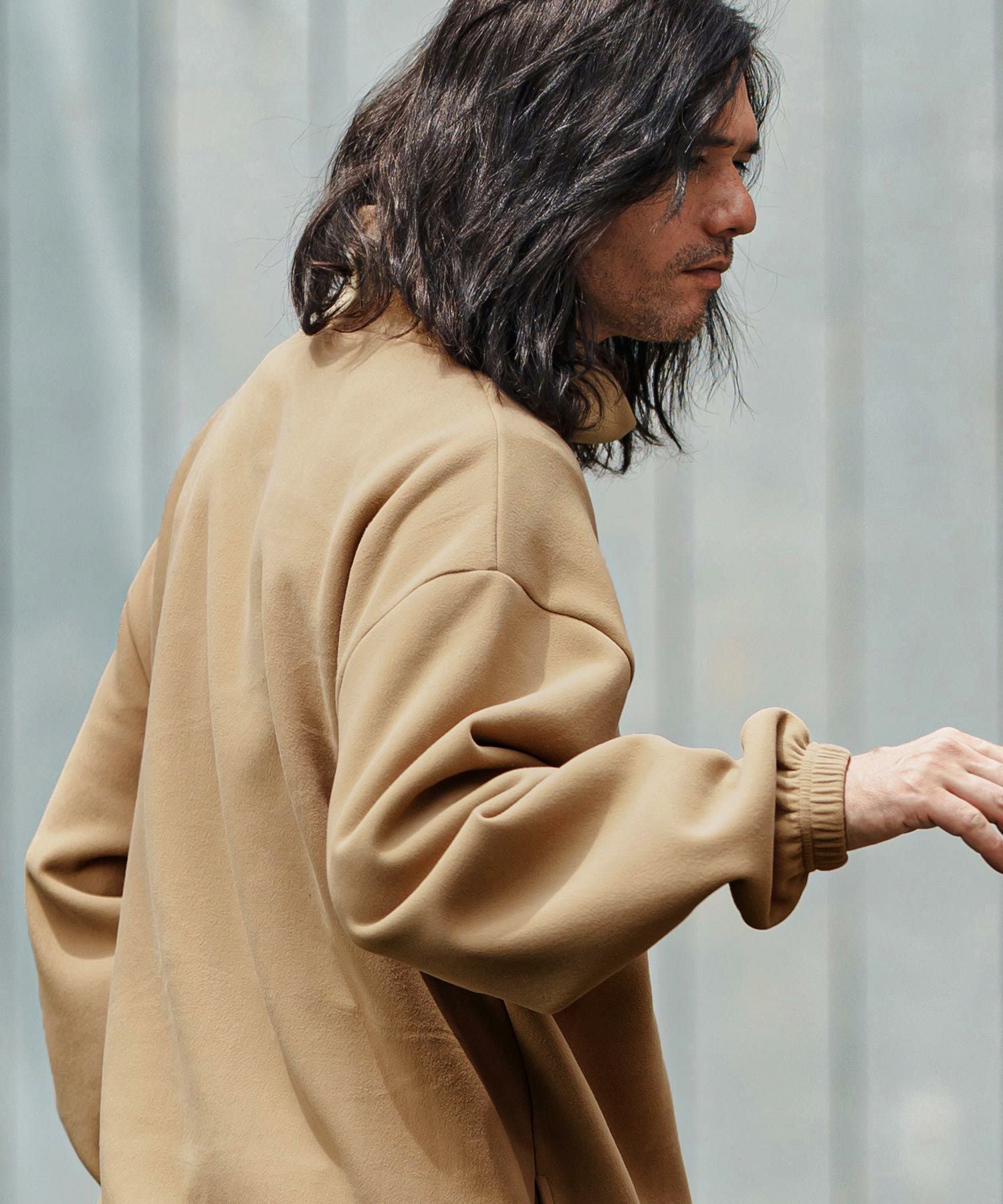 30%OFF【CAMBIO(カンビオ)】起毛ダンボールニットハイネックトップス
