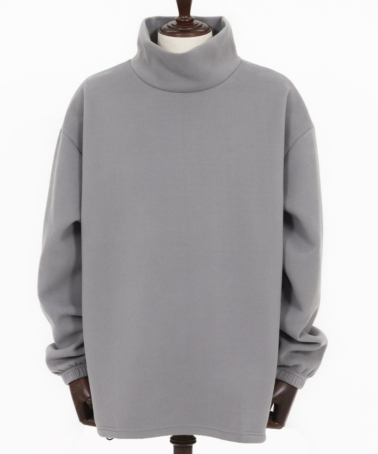 30%OFF【CAMBIO(カンビオ)】起毛ダンボールニットハイネックトップス