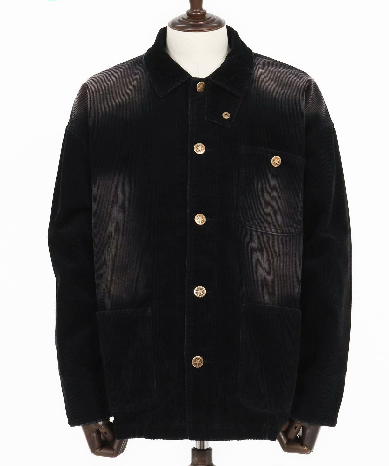 CAMBIO(カンビオ)】Vintage Like Corduroy Short Blouson コーデュロイ