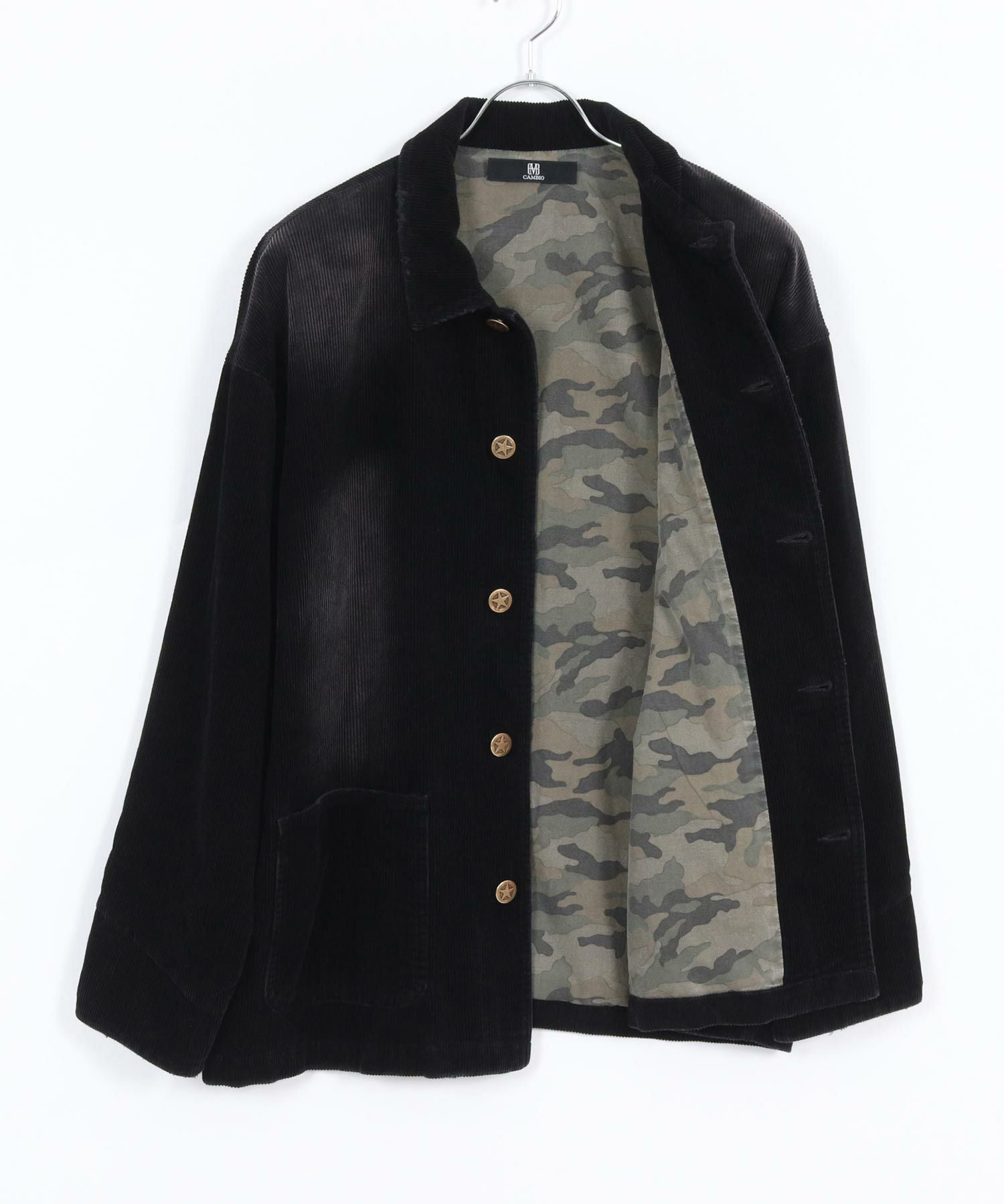 CAMBIO(カンビオ)】Vintage Like Corduroy Short Blouson コーデュロイ