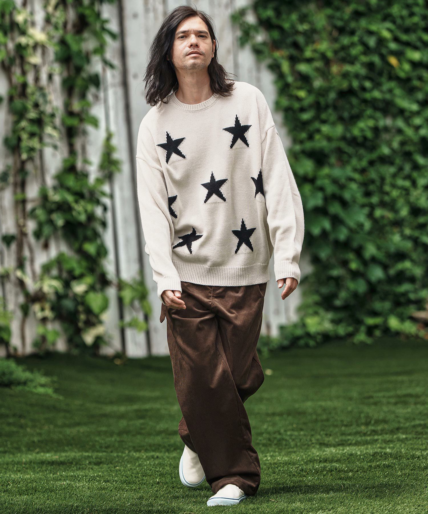 CAMBIO(カンビオ)】Belted Corduroy Two Tuck Wide Pants コーデュロイ