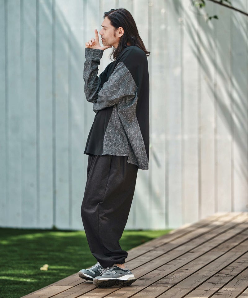 50%OFF【CAMBIO(カンビオ)】カットデニムワイドパンツ(CMB-R0172