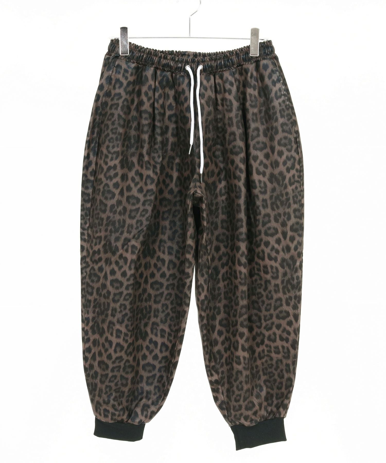 【CAMBIO(カンビオ)】 レオパード柄パンツ(MIU-242-041) CAMBIO(カンビオ)】Leopard Jacquard Pants レオパード柄パンツ(MIU