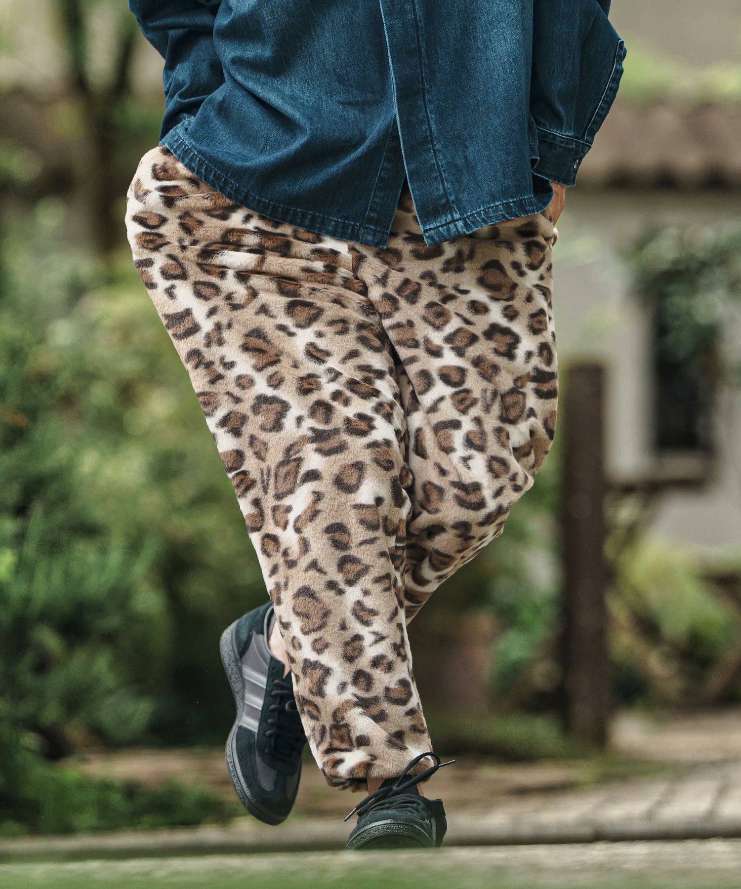 CAMBIO(カンビオ)】Poodle Like Boa Switch Cargo Pants ボアカーゴ
