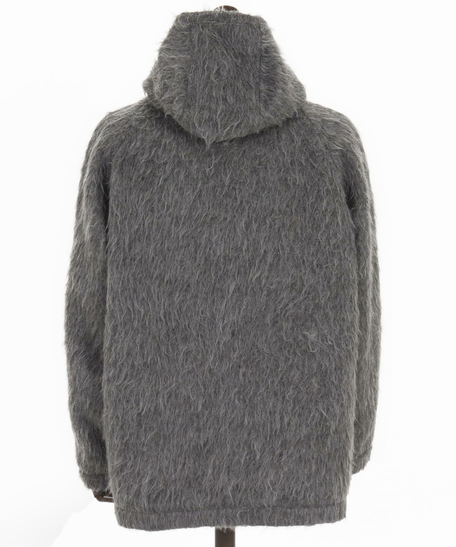 730　芽風　38　ポンチョブルゾン CAMBIO(カンビオ)】 Far Melton Poncho Like Jacket ポンチョ風