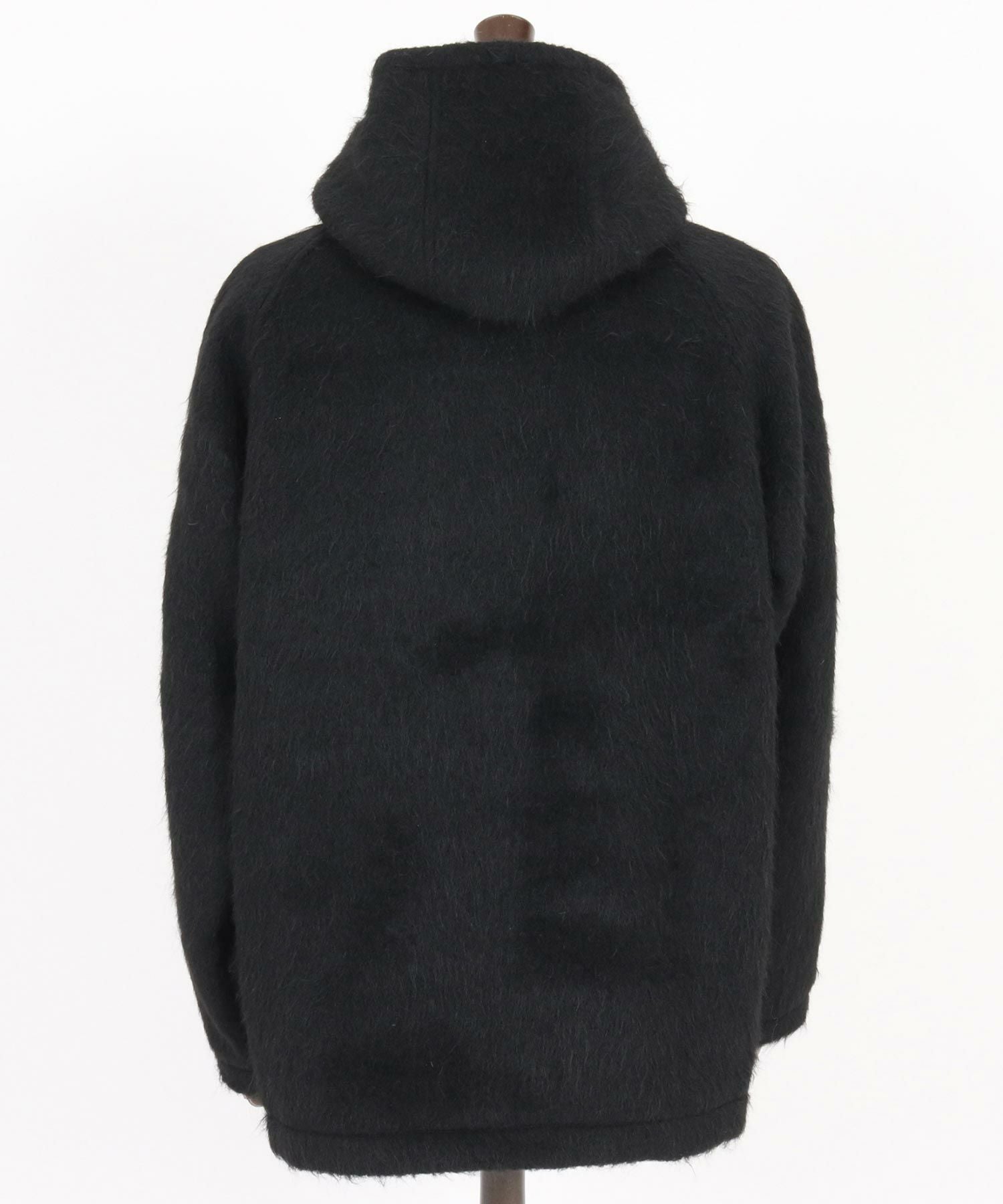 CAMBIO(カンビオ)】 Far Melton Poncho Like Jacket ポンチョ風