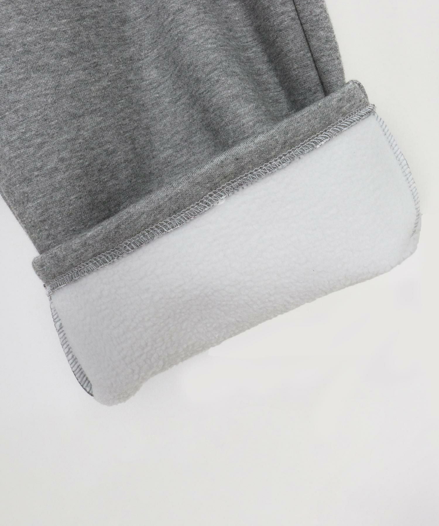 CAMBIO(カンビオ)】Lining Boa Sweat Wide Straight Pants ワイド