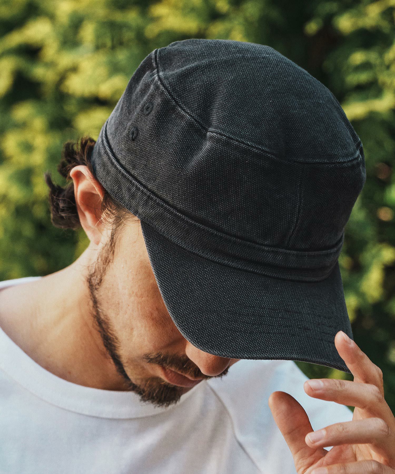 コモリ　ワークキャップ CAMBIO(カンビオ)】Used Like Work Cap ワークキャップ(NF-252-BO012