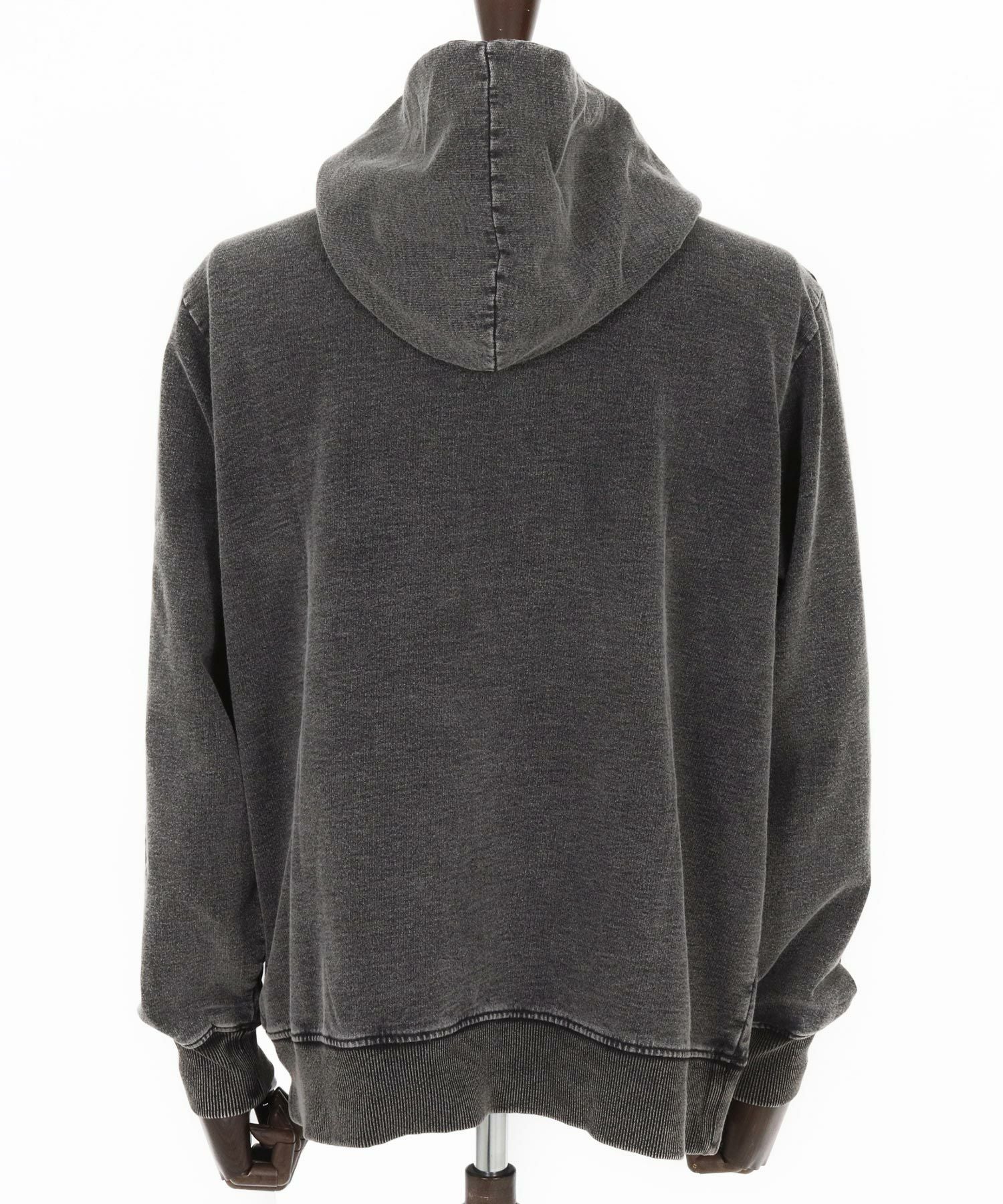 CAMBIO(カンビオ)】Fleece Lining Indigo Sweat Riders Zip Parka