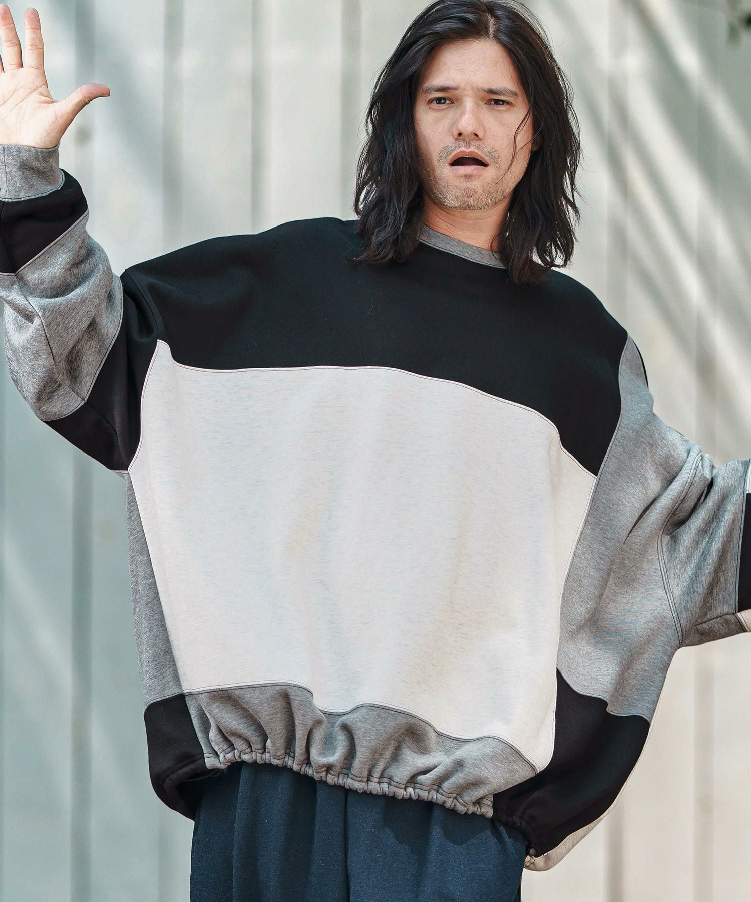 30%OFF【CAMBIO(カンビオ)】 Switch Lining Boa Sweat Pullover