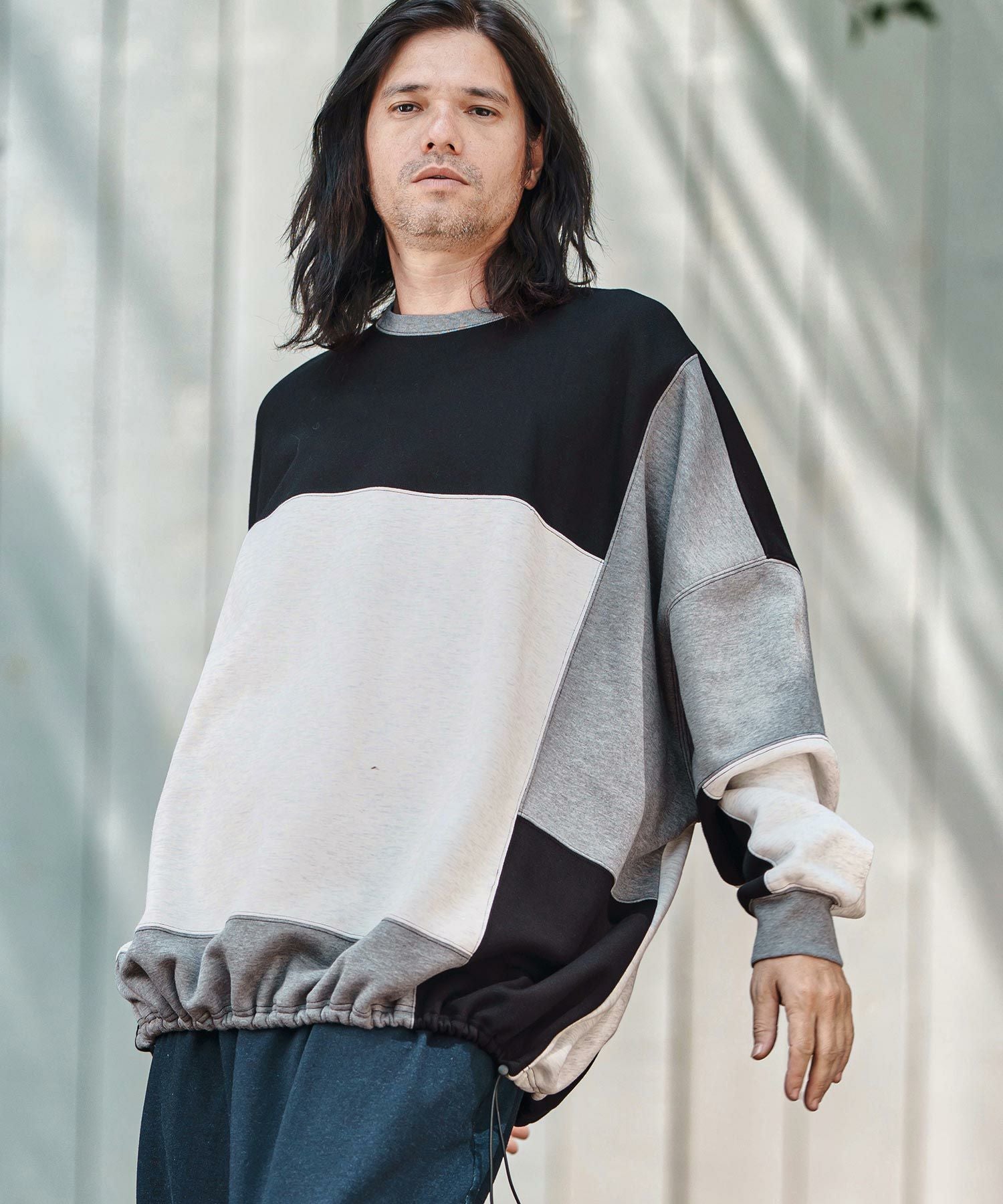 30%OFF【CAMBIO(カンビオ)】 Switch Lining Boa Sweat Pullover