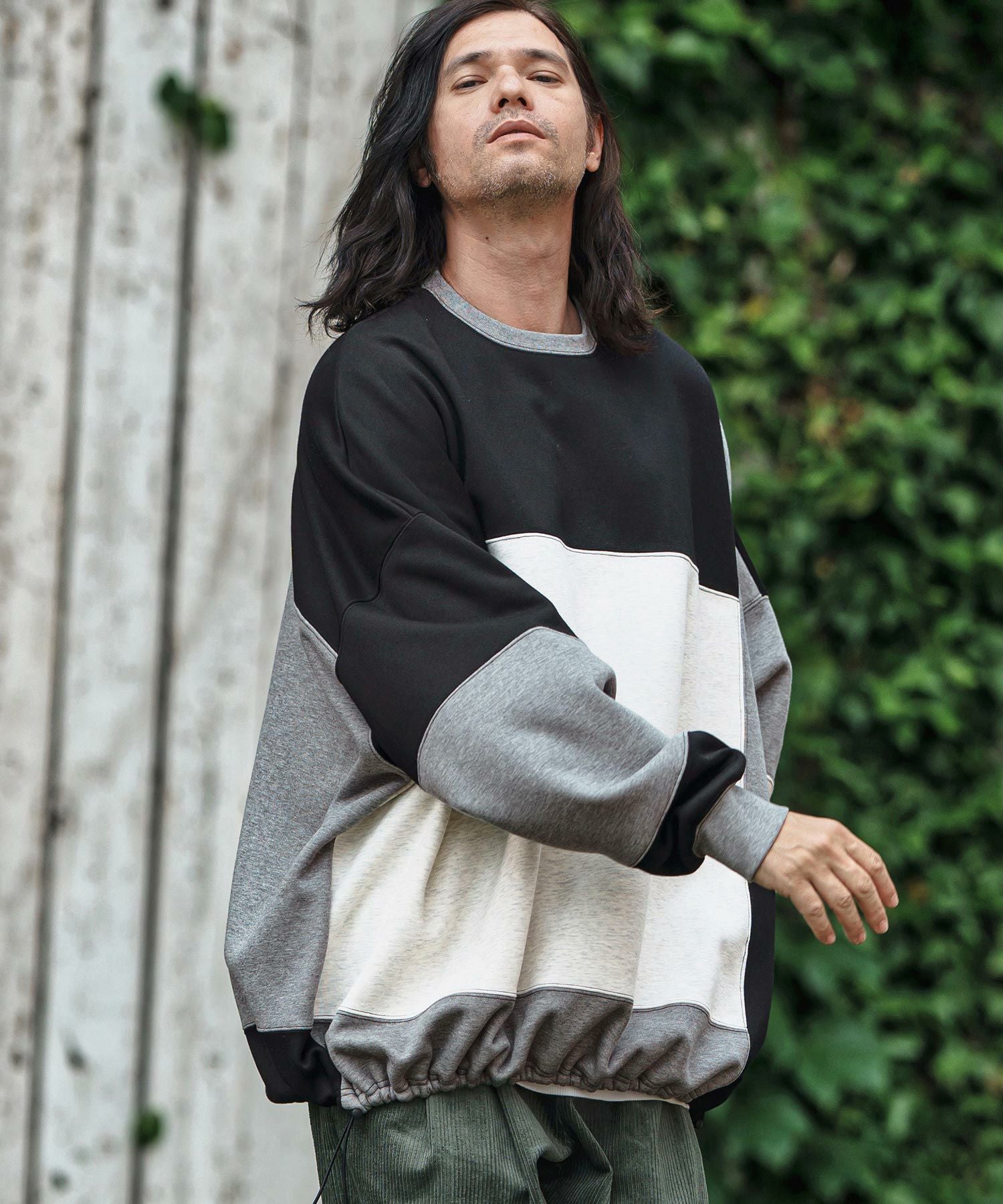 50%OFF【CAMBIO(カンビオ)】 Switch Lining Boa Sweat Pullover