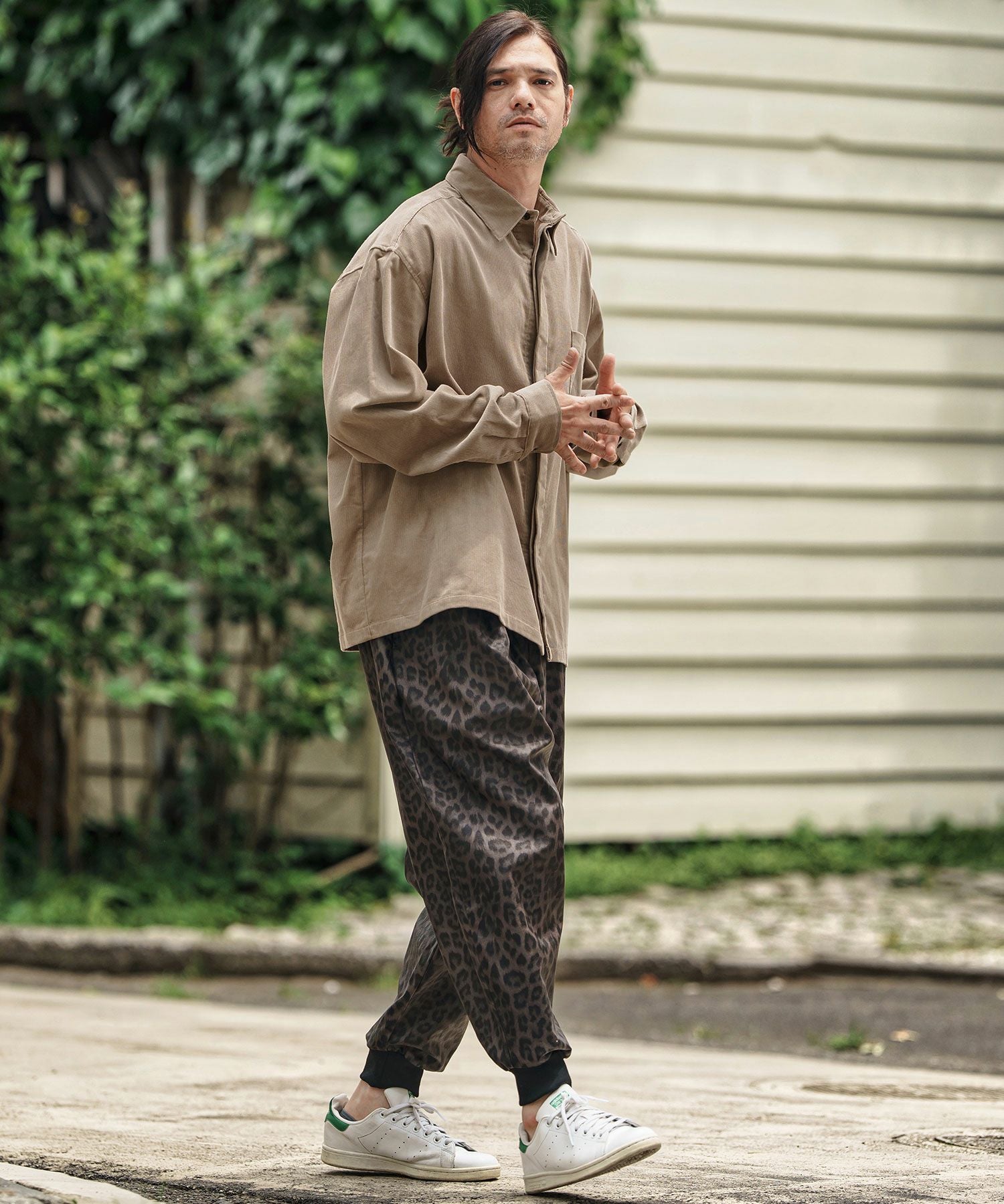CAMBIO(カンビオ)】Fly Front Corduroy Shirts コーデュロイシャツ