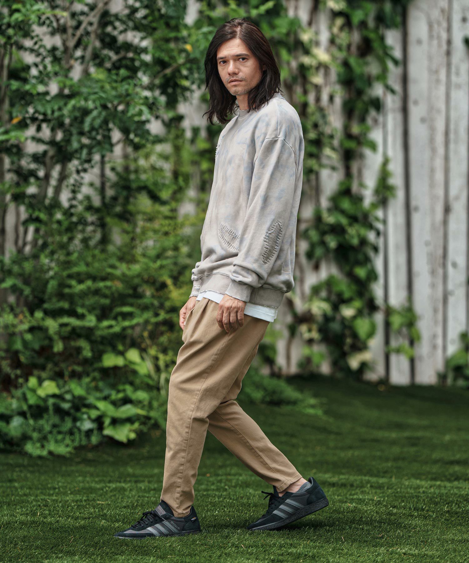 CAMBIO(カンビオ)】Stretch Twill Unique Three Dimensional Pants