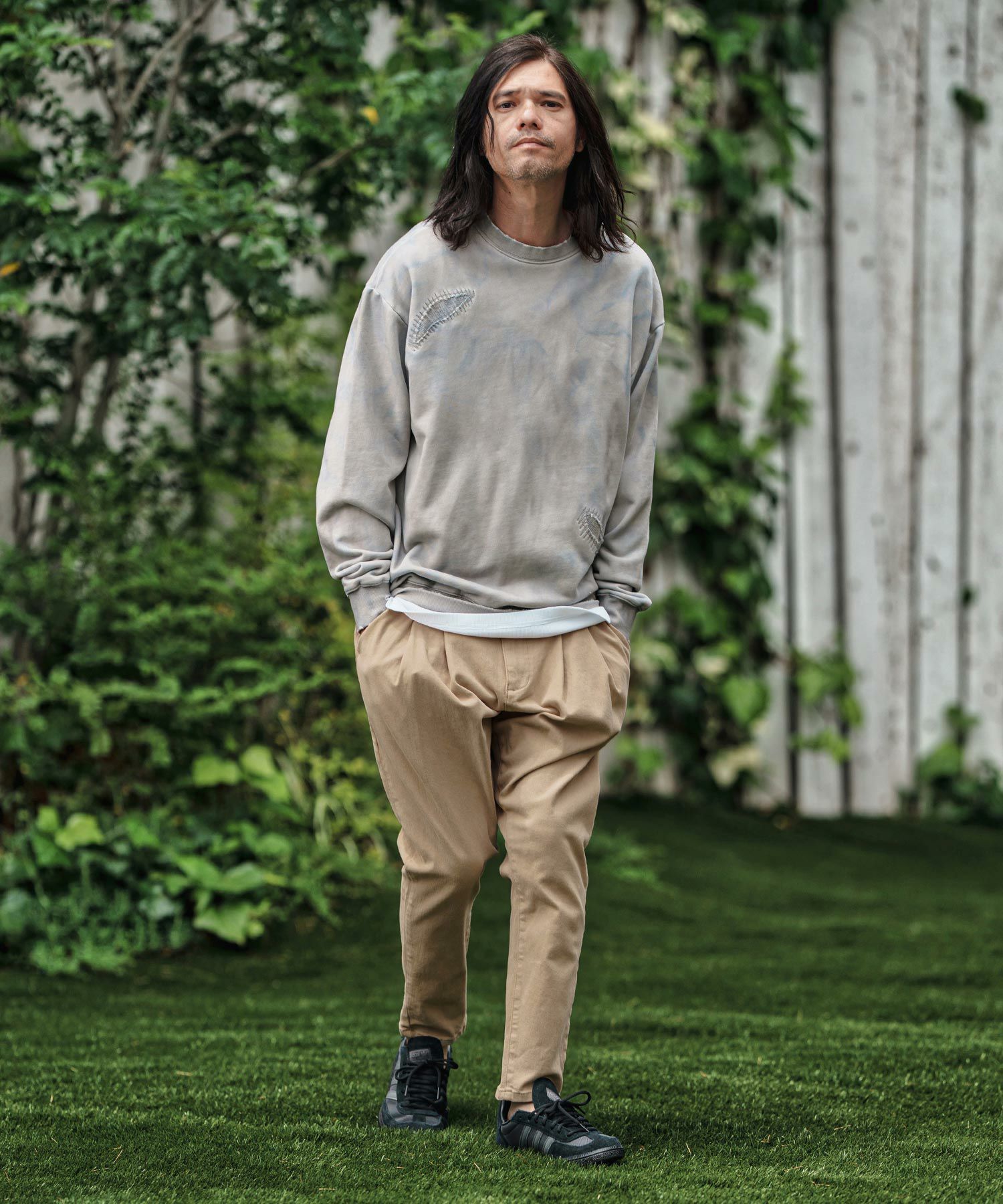 CAMBIO(カンビオ)】Stretch Twill Unique Three Dimensional Pants