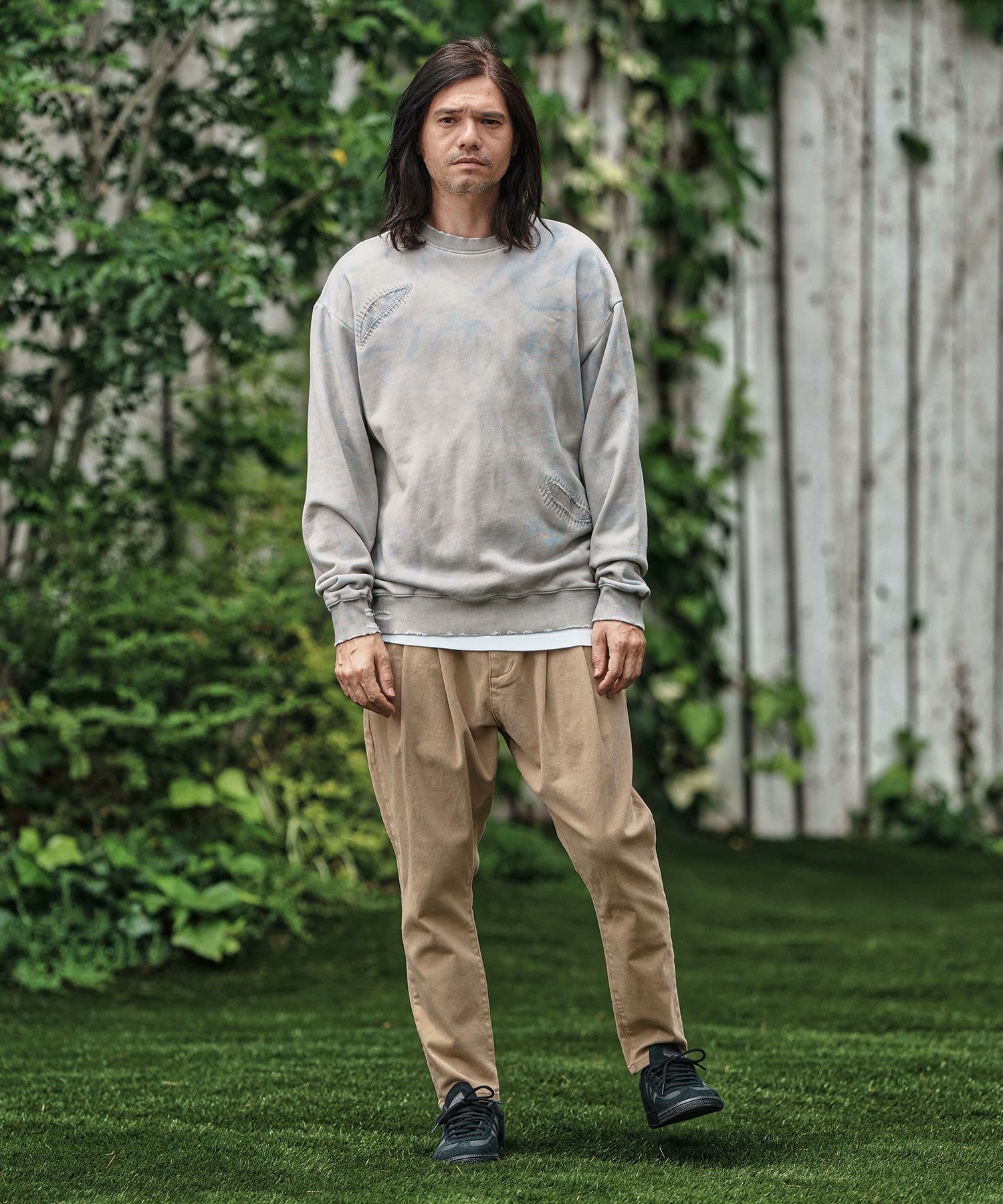CAMBIO(カンビオ)】Stretch Twill Unique Three Dimensional Pants
